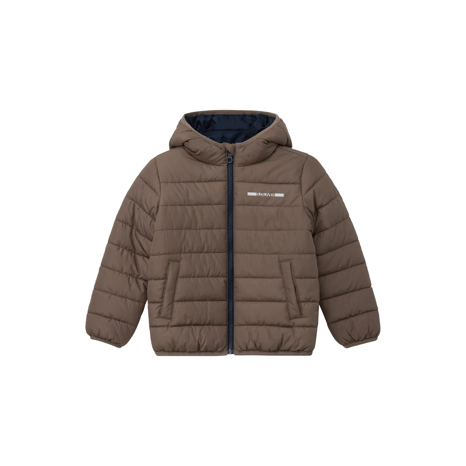 Unisex outdoor jas met capuchon en lichte padding - waterafstotend kind s.Oliver