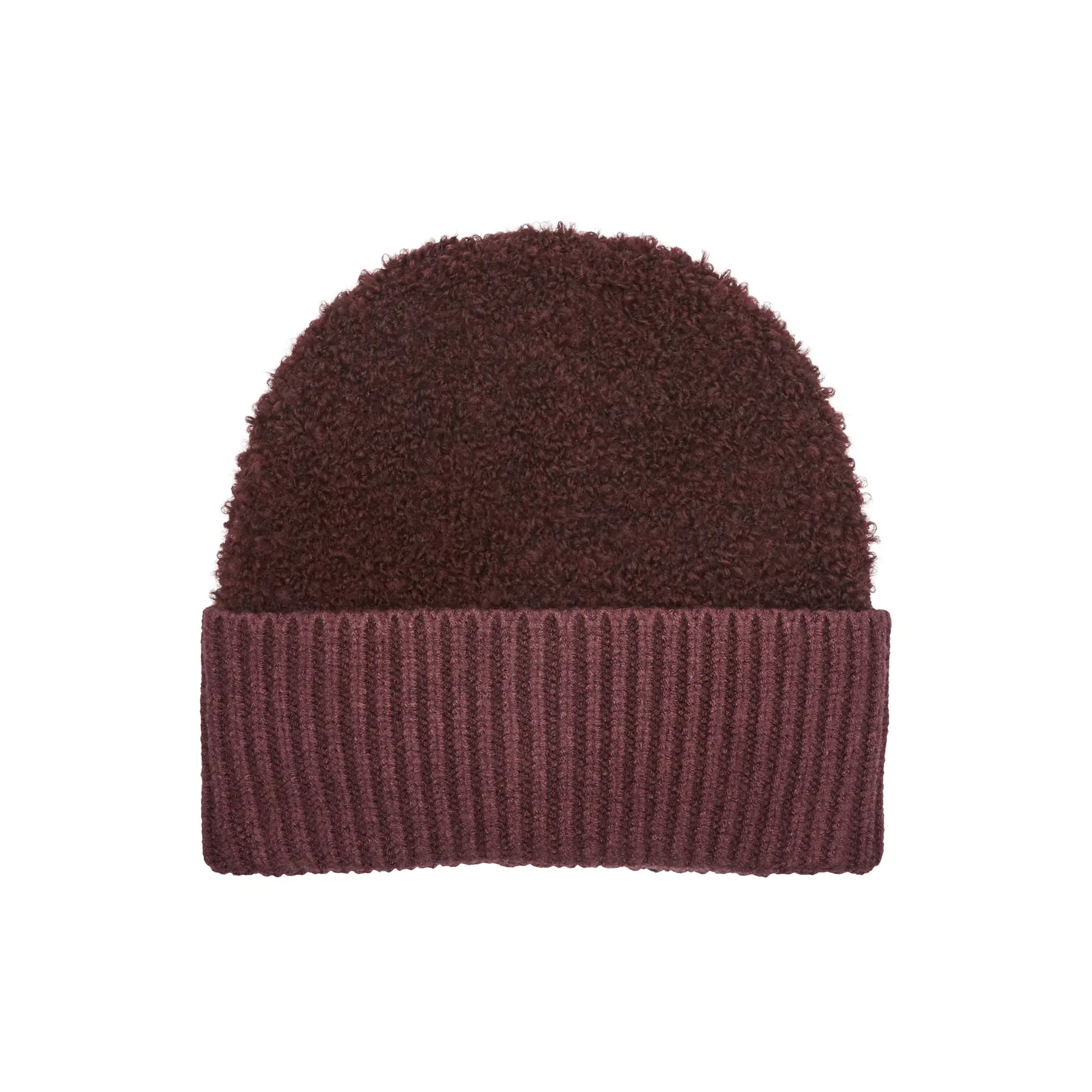 Cappello in maglia bouclée con fodera morbida donna s.Oliver