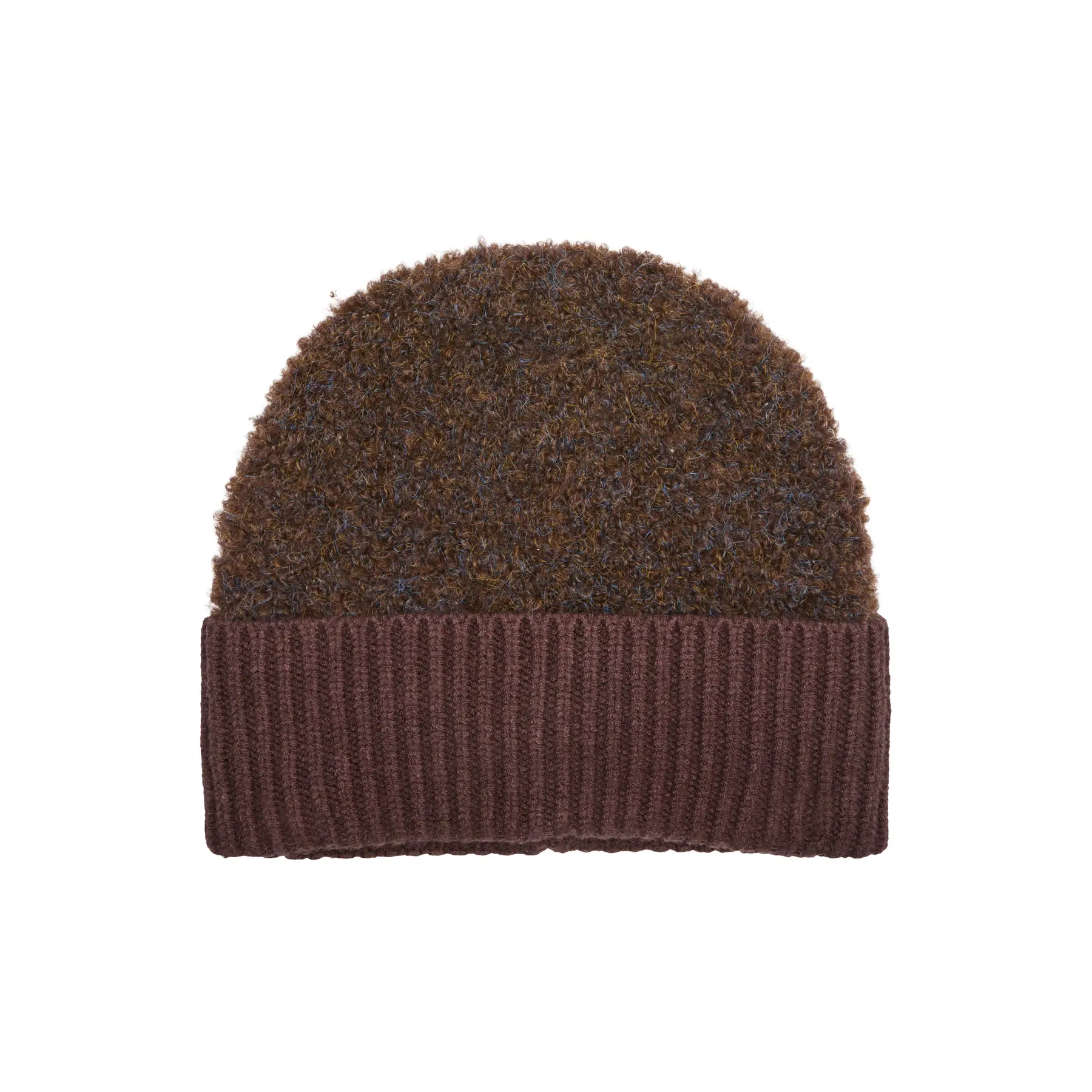Cappello in maglia bouclée con fodera morbida donna s.Oliver