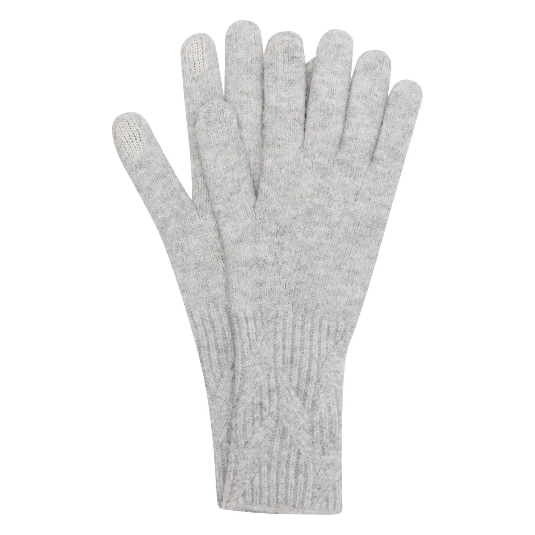 Gevlochten patroon handschoenen met warme voering dames s.Oliver