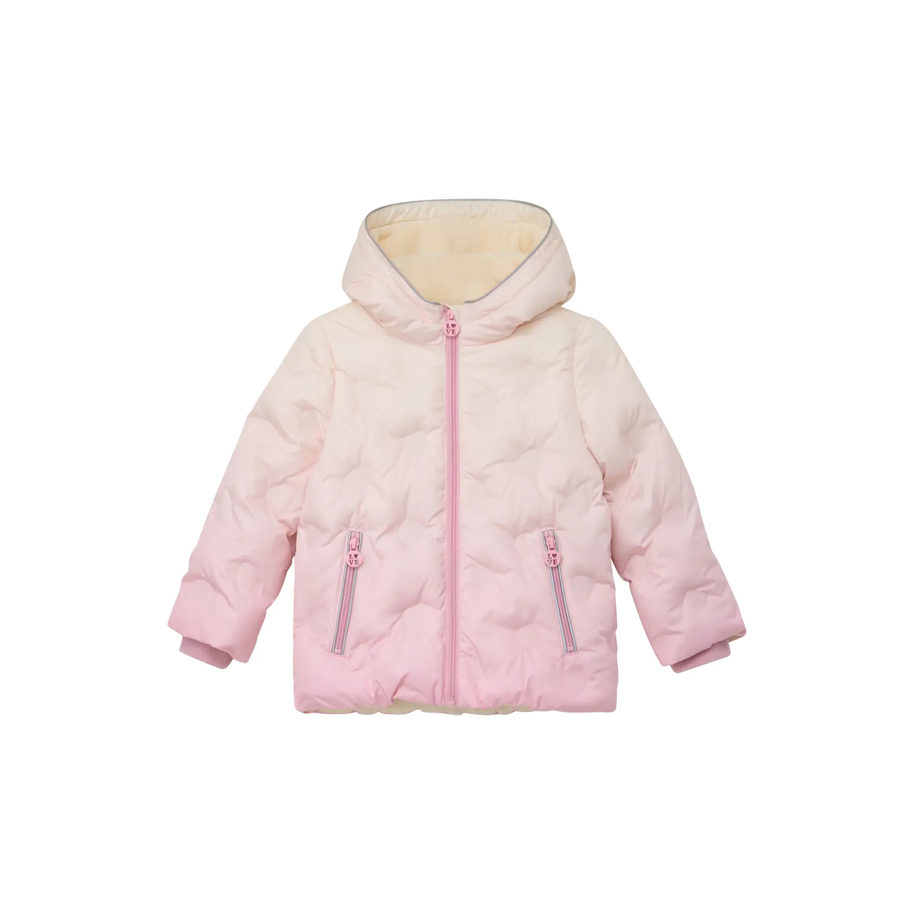 Wasserabweisende Mädchen Outdoor-Parka mit Kapuze und Farbverlauf gerade geschnitten s.Oliver