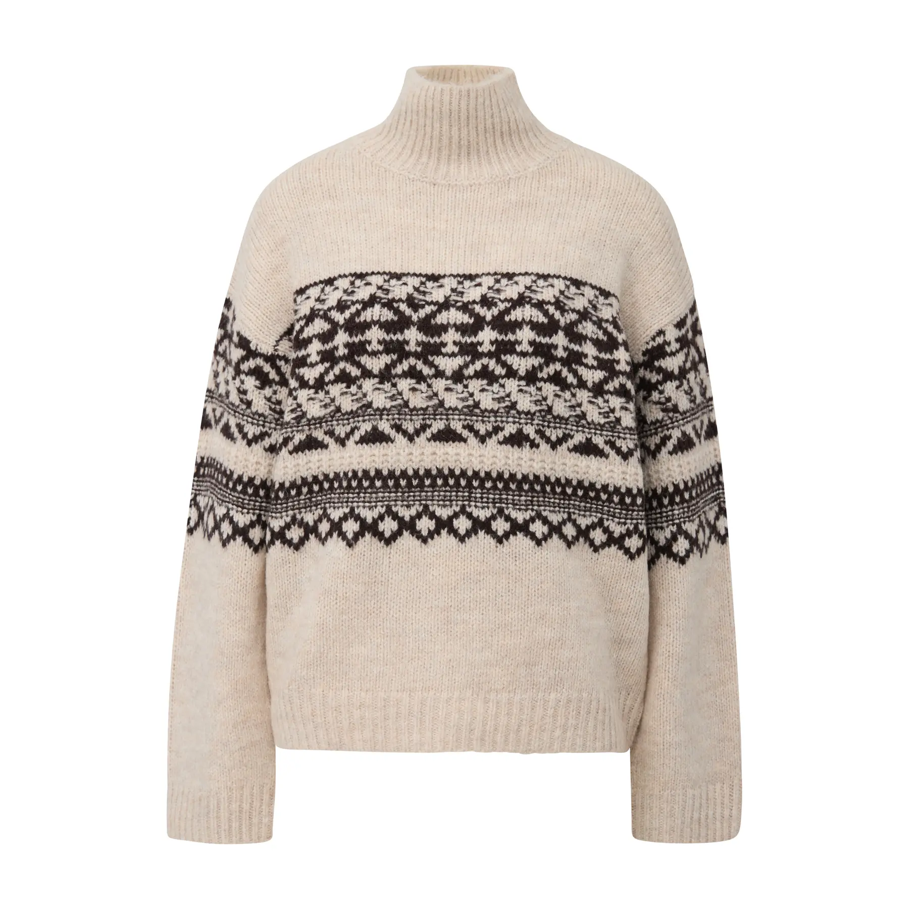 Pullover aus Strick mit Stehkragen für Damen s.Oliver