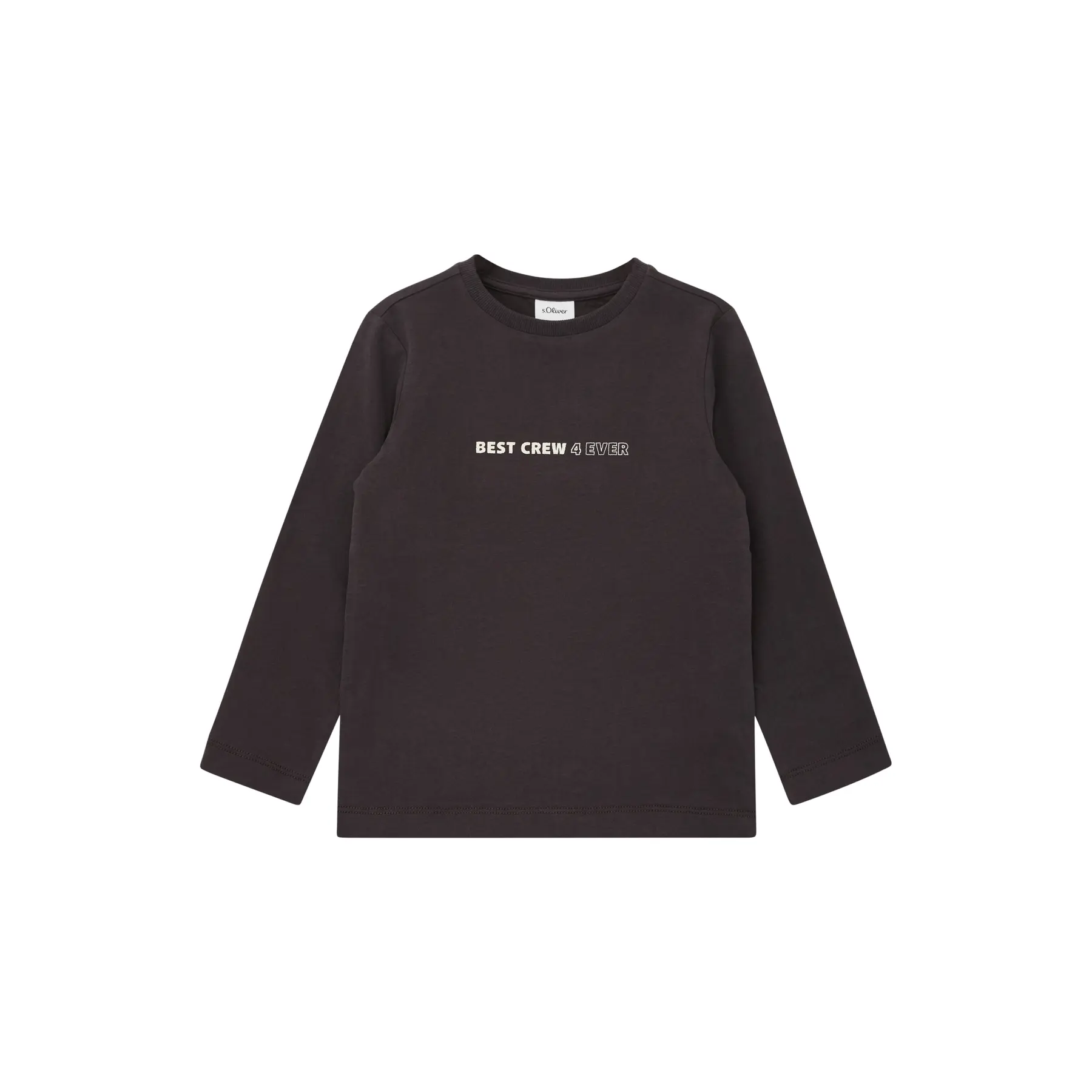 T-shirt à manches longues avec imprimé réversible devant et dos enfant s.Oliver