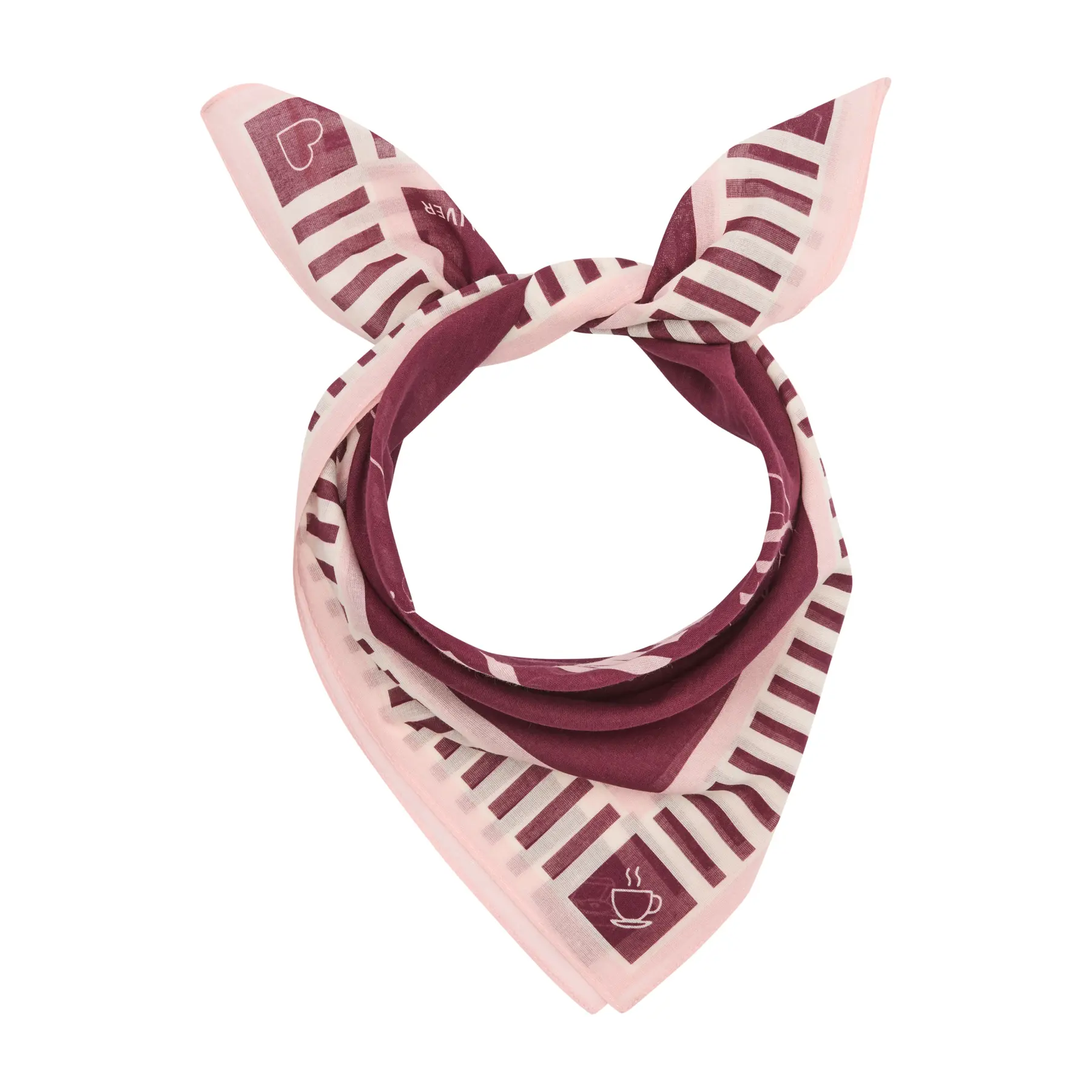 Sjaal met letterprint voor vrouwen s.Oliver