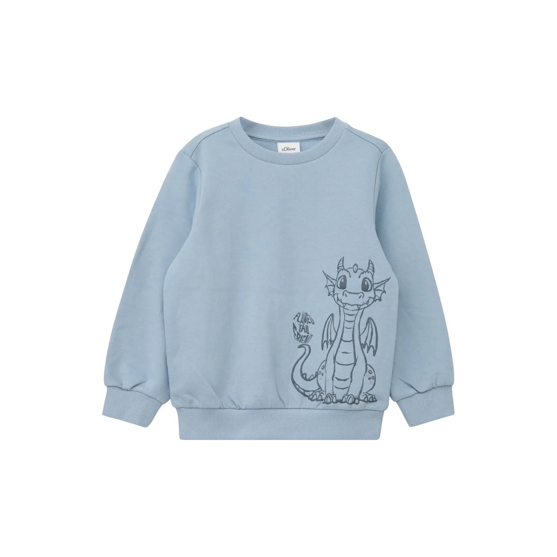 Sweatshirt mit magischem Druck vorne - innen angeraut Kind s.Oliver