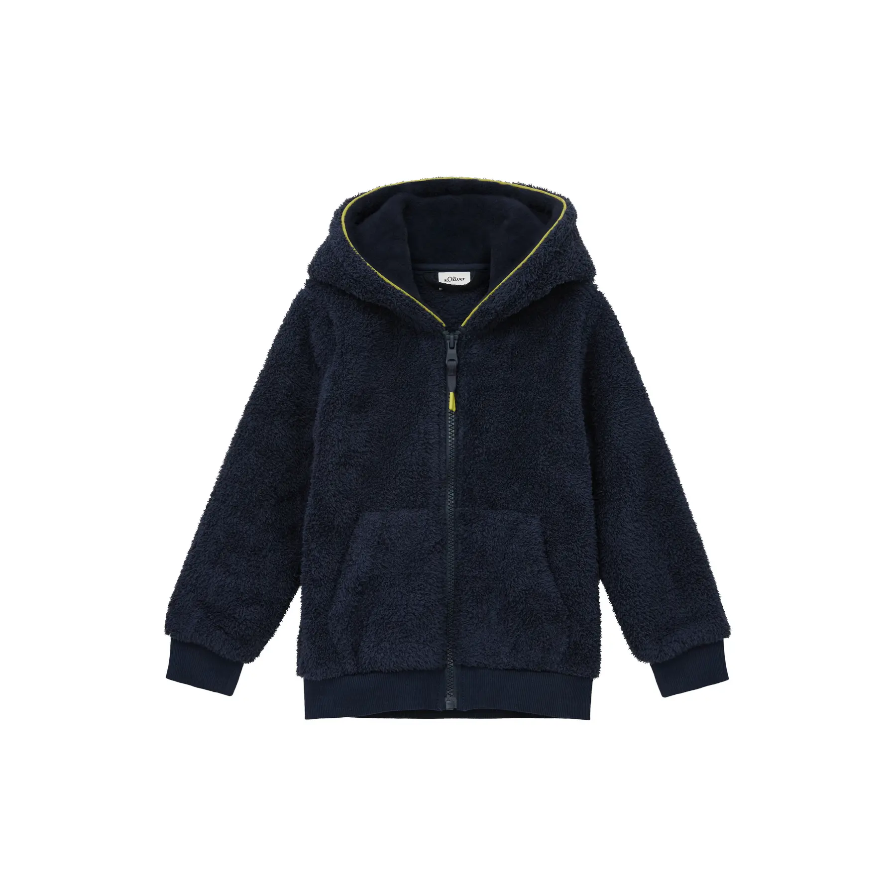 Teddy-Fleece Hoodie mit Kängurutasche für Kinder s.Oliver