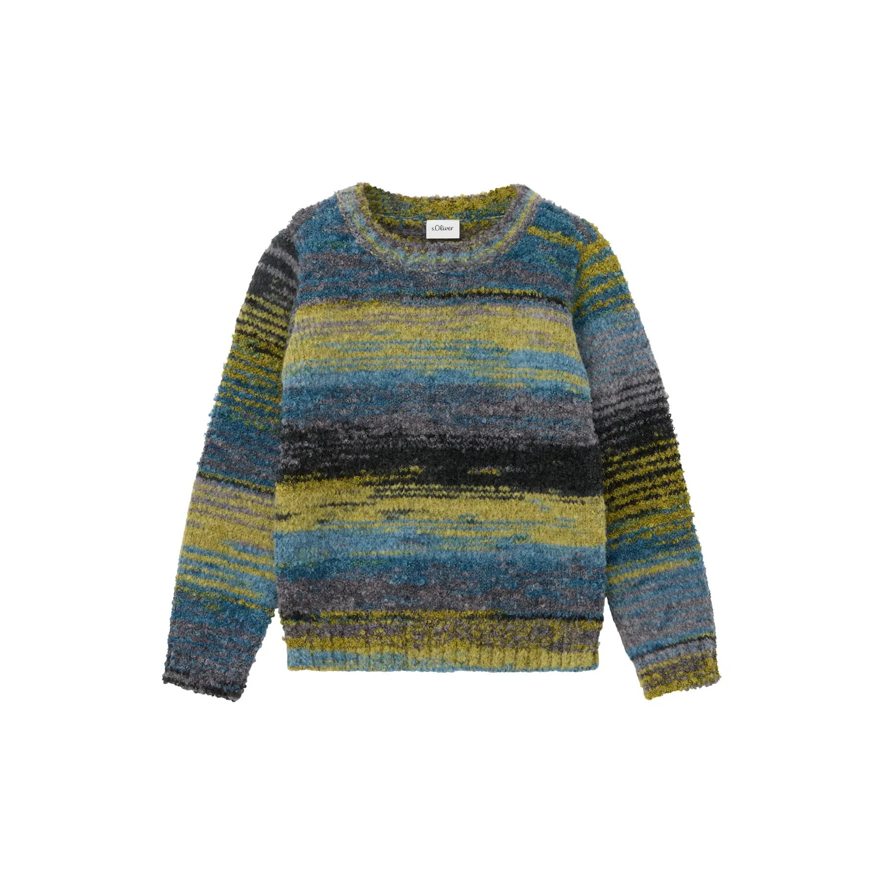 Pull Kind s.Oliver en maille multicolore à col rond