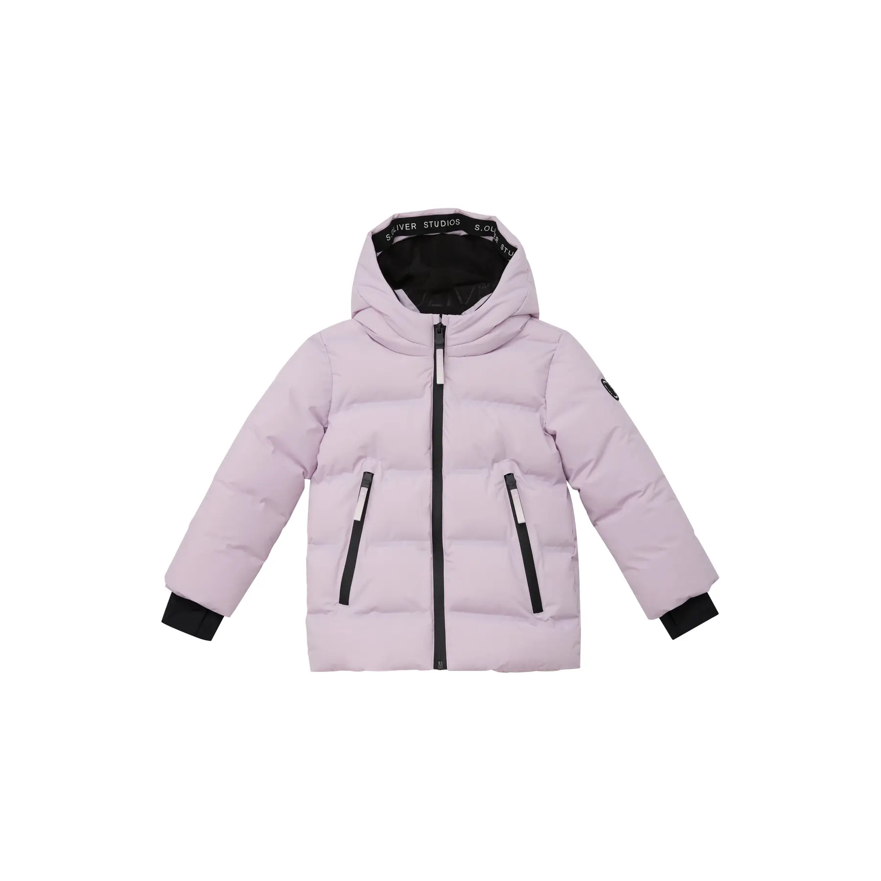 Veste outdoor unisexe matelassée Heatquilted avec doublure polaire et patch logo - déperlante enfant s.Oliver