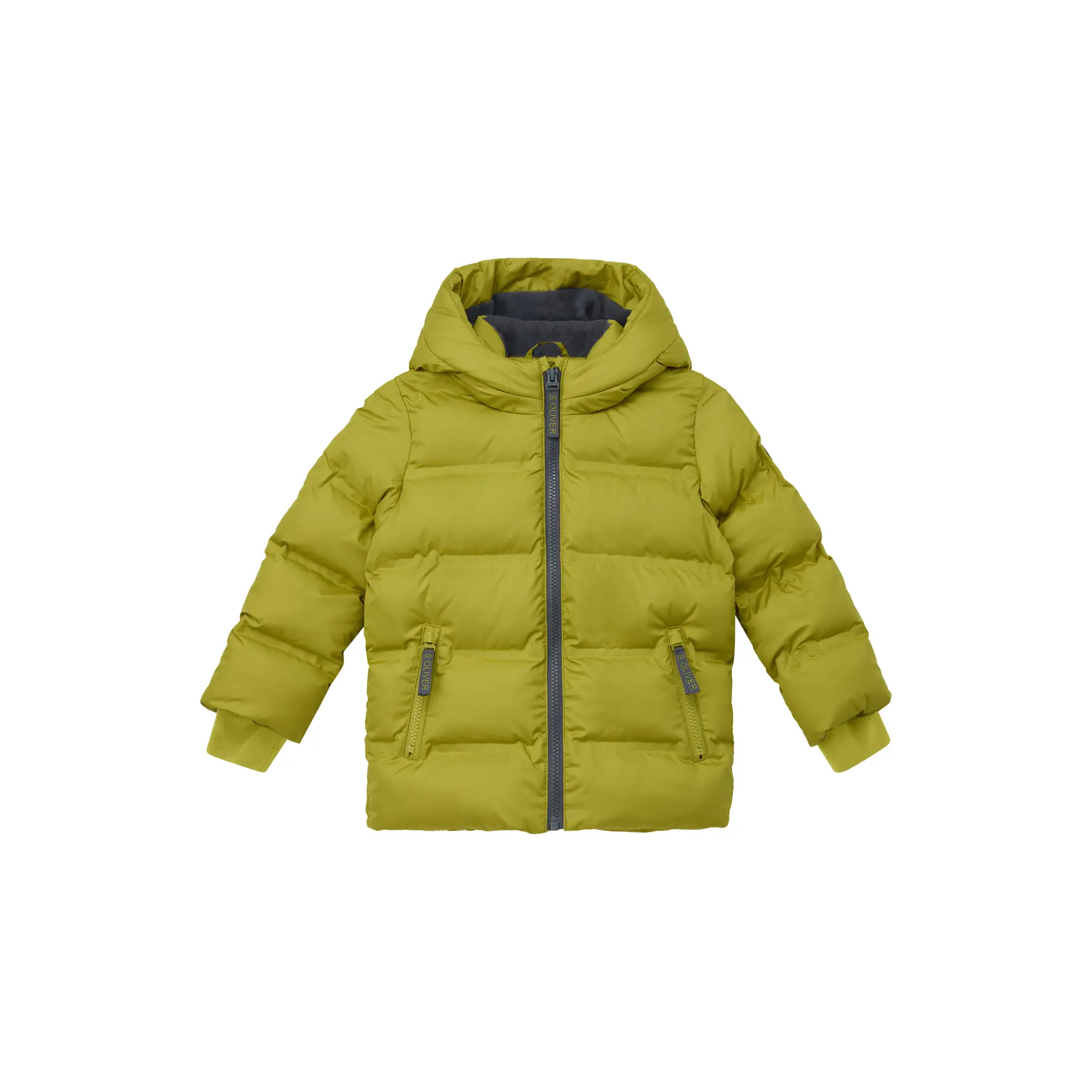 Veste outdoor à capuche avec doublure polaire et détails contrastants - déperlante enfant s.Oliver
