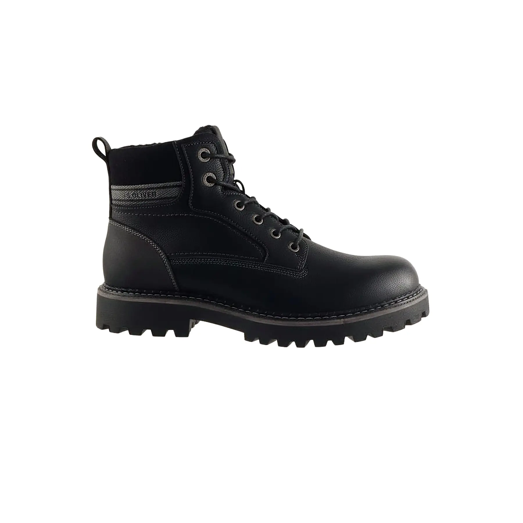 Lederoptik Stiefel mit Schnürsenkeln s.Oliver