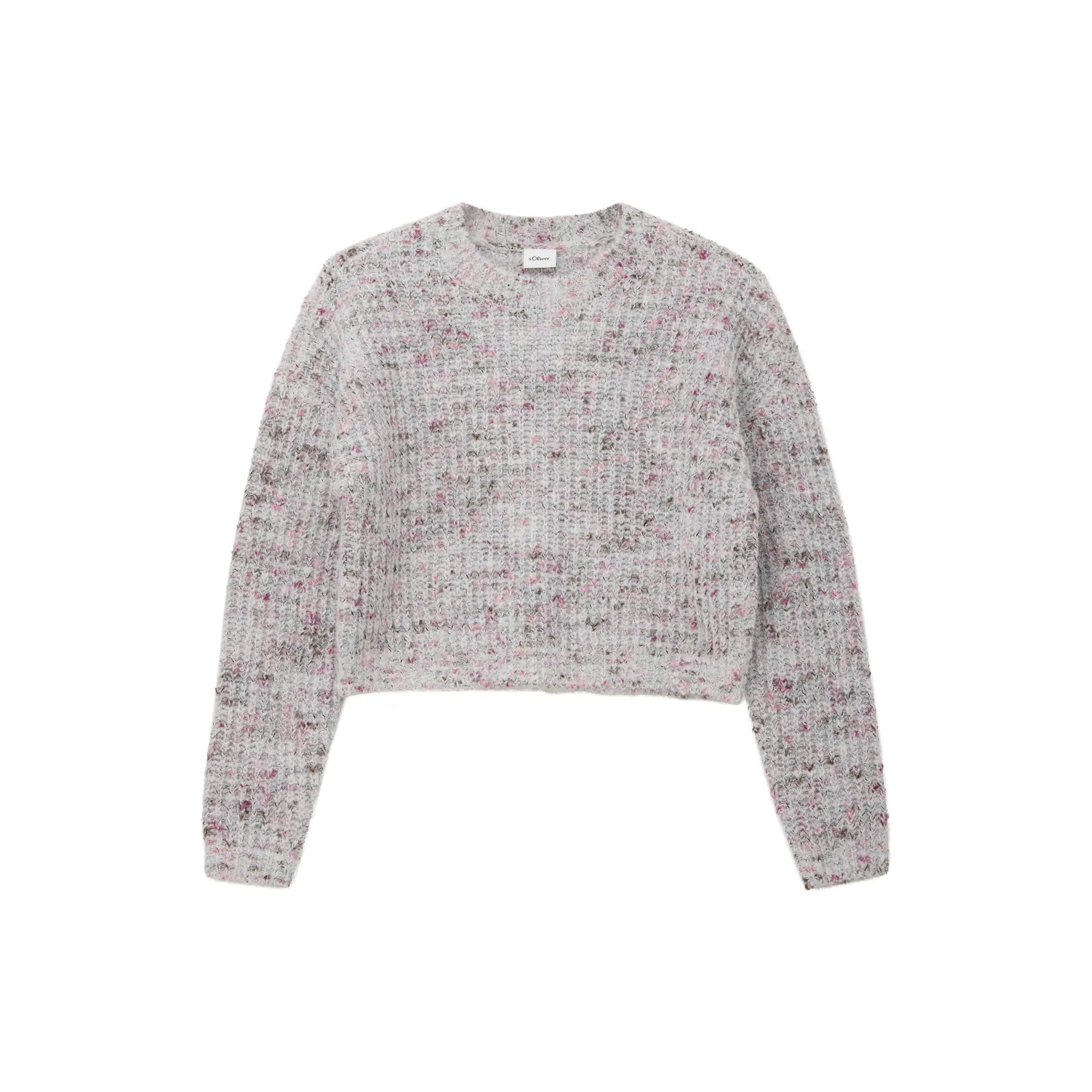 Pull in Maglia Corto a Collo Tondo, Taglio Quadrato Bambina s.Oliver