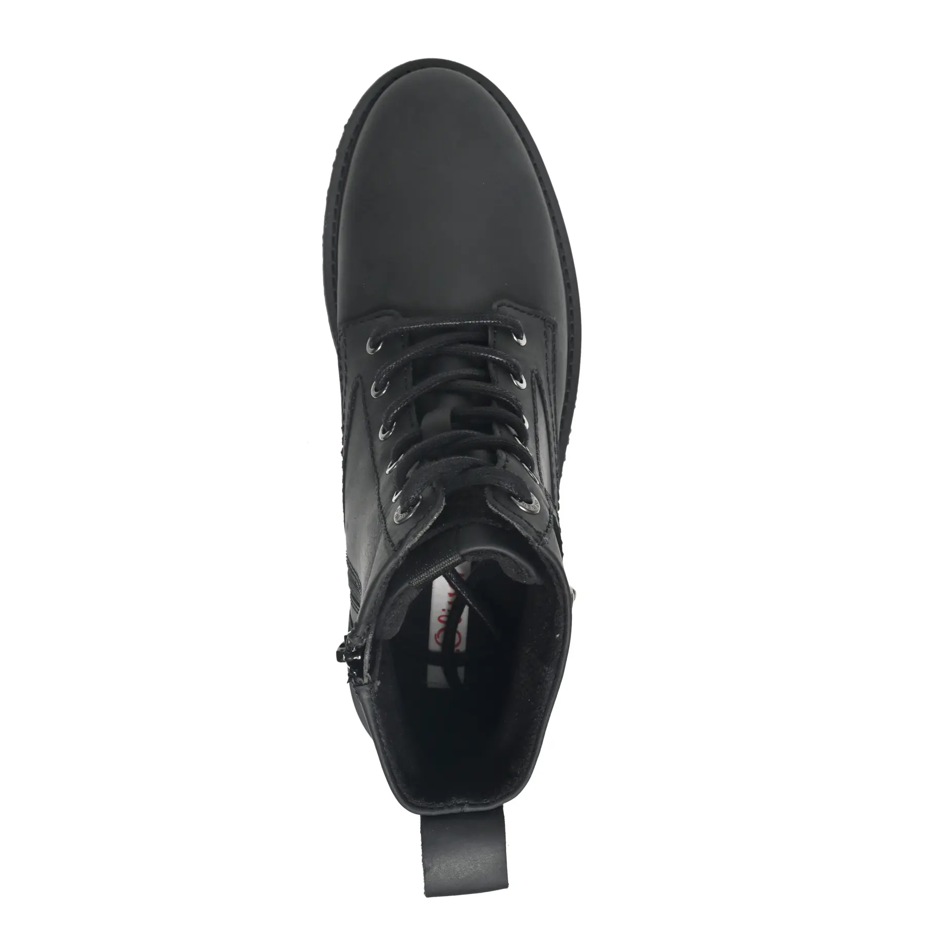 Lederlook Schnürstiefel s.Oliver
