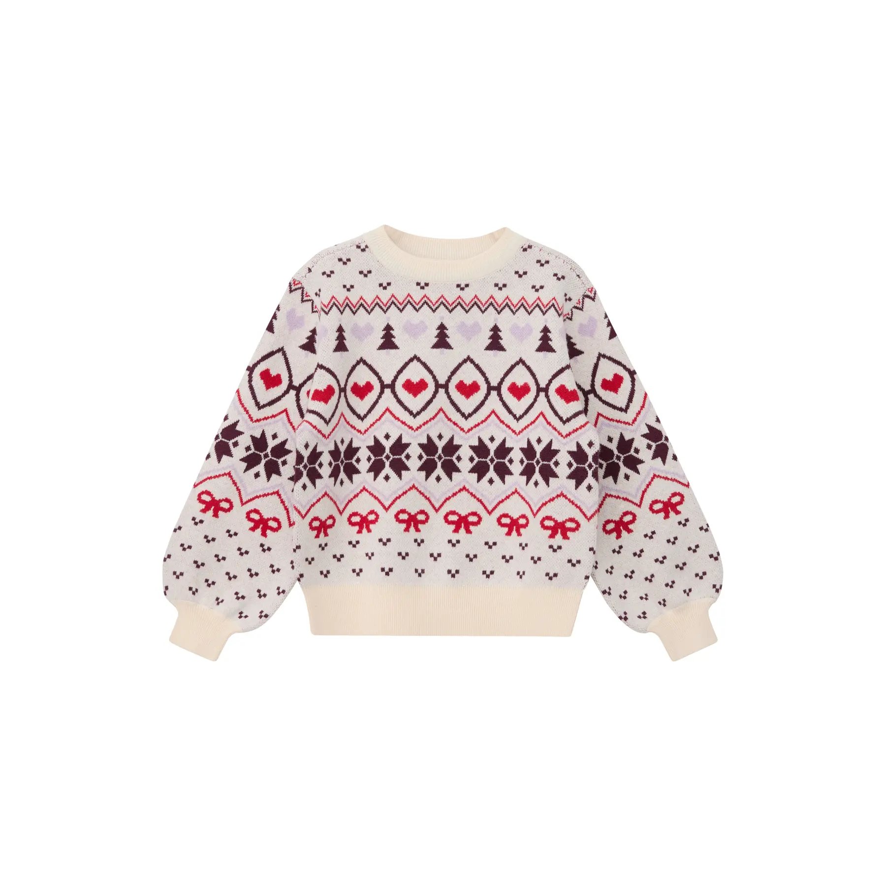 Maglione di Natale a motivo jacquard per ragazza s.Oliver