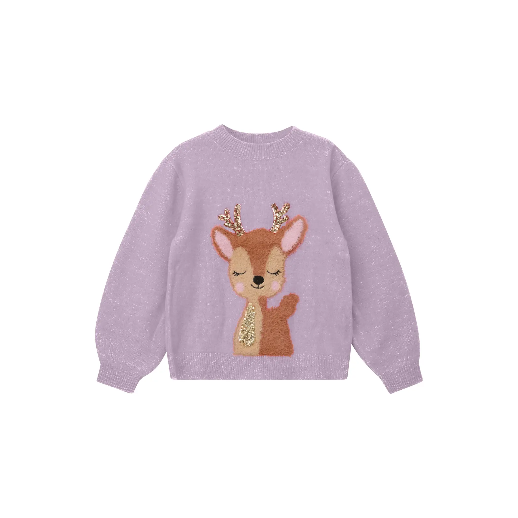 Maglione di Natale con motivo di paillettes per ragazza s.Oliver