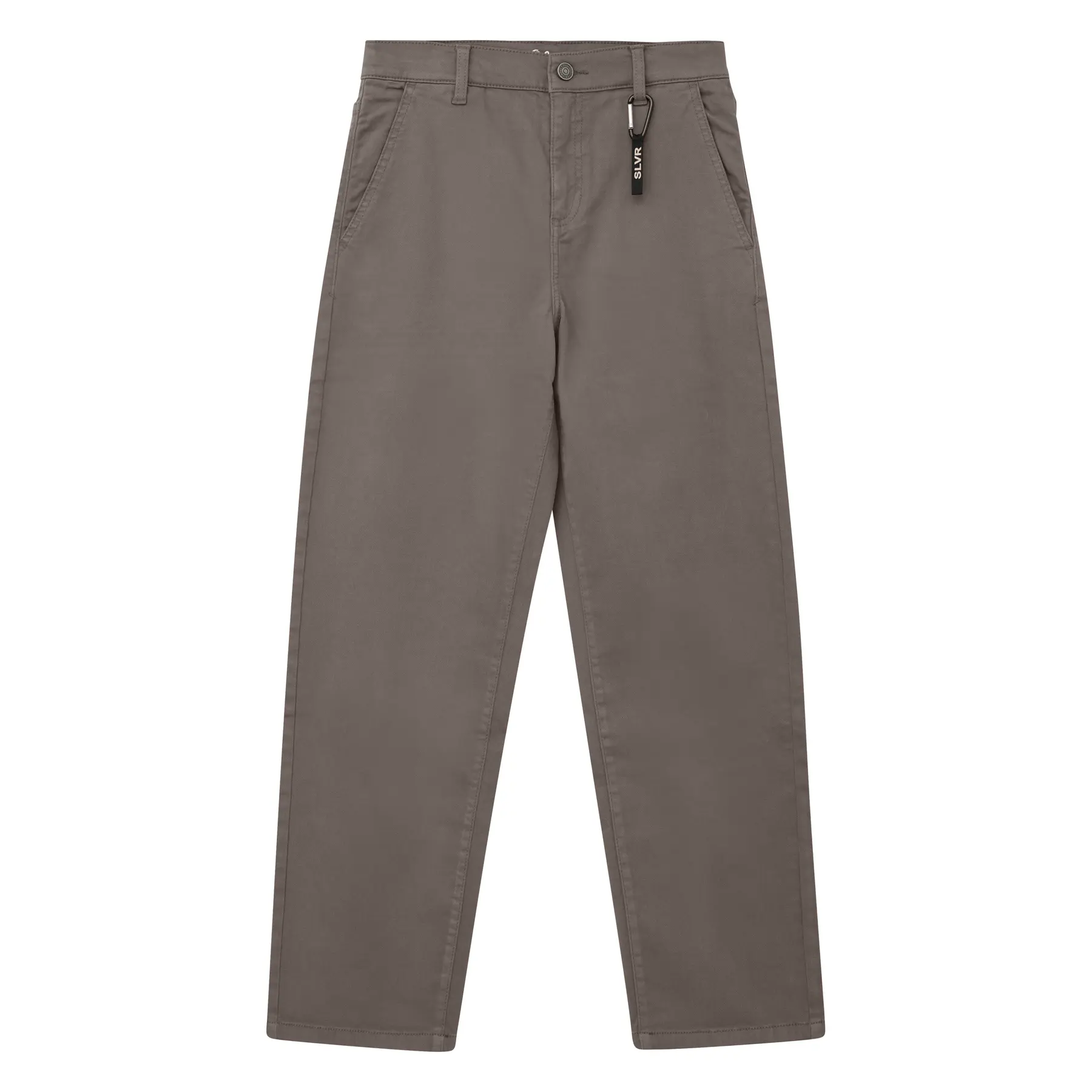 s.Oliver - male - Broek Toni / Relaxed Fit / Mid Rise / Tapered Leg / met s.Oliver-bandje aan de karabijnhaak