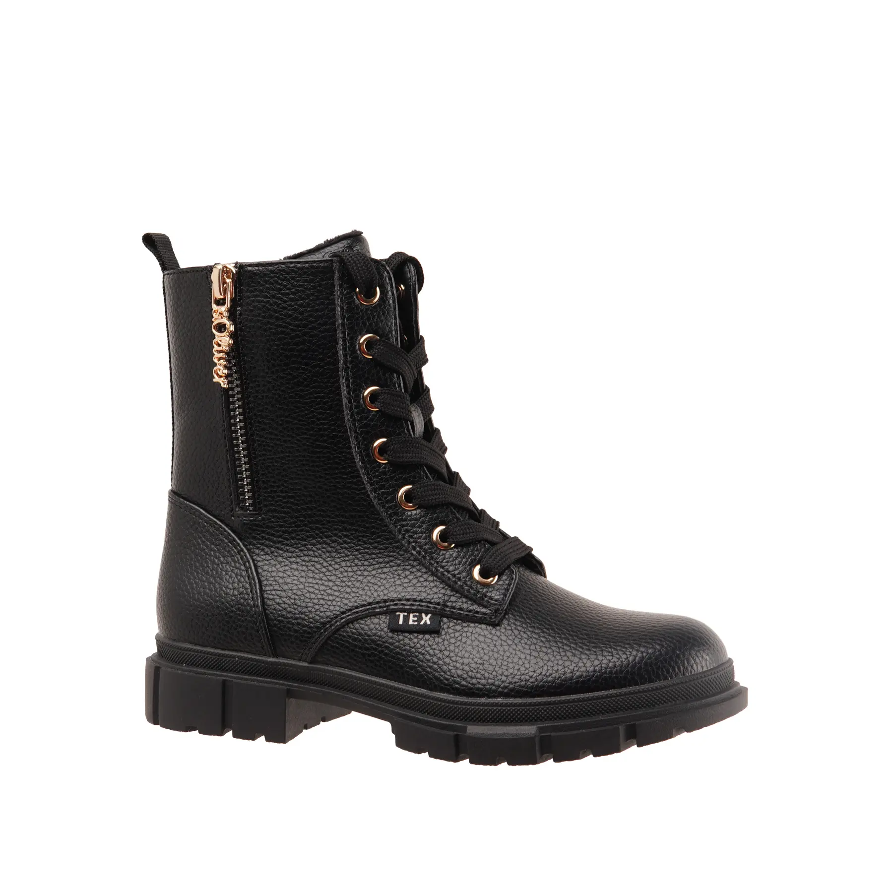 Bottes aspect cuir à lacets enfant s.Oliver Bottes aspect cuir à lacets enfant s.Oliver