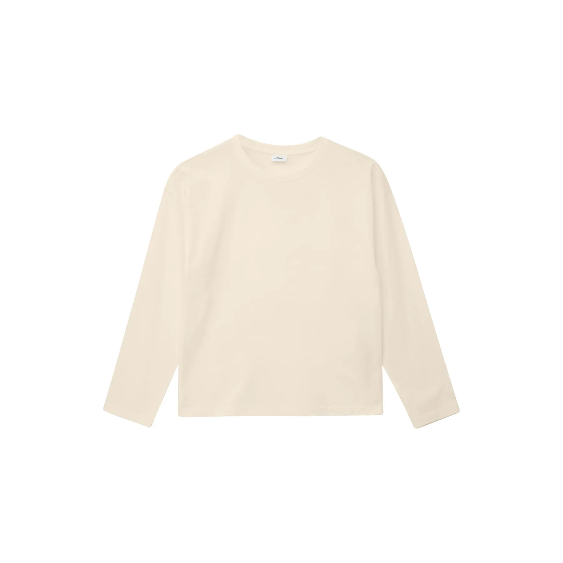 T-shirt a manica corta con stampa cangiante davanti o dietro ragazza s.Oliver