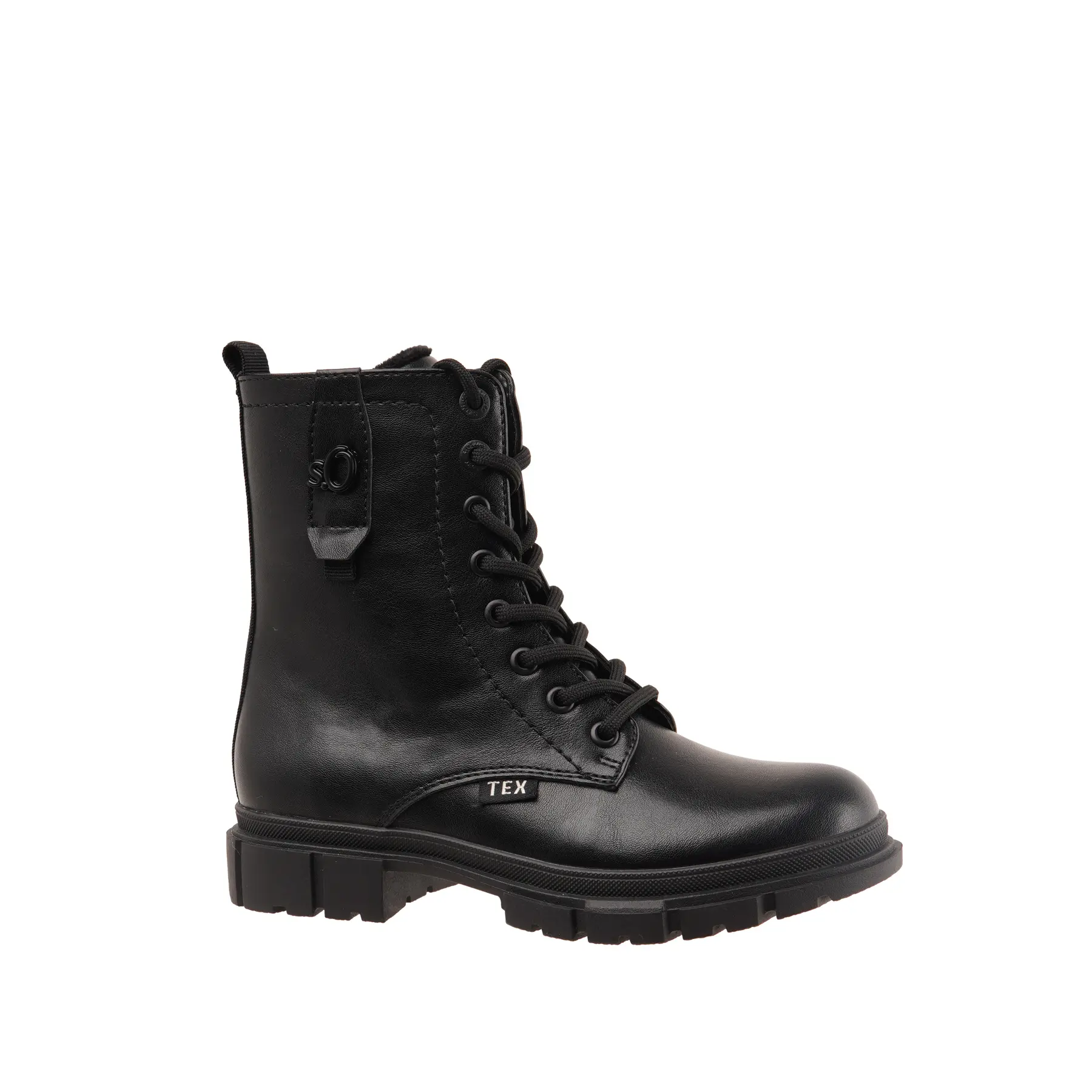 Bottines à lacets aspect cuir enfant s.Oliver Bottines à lacets aspect cuir enfant s.Oliver