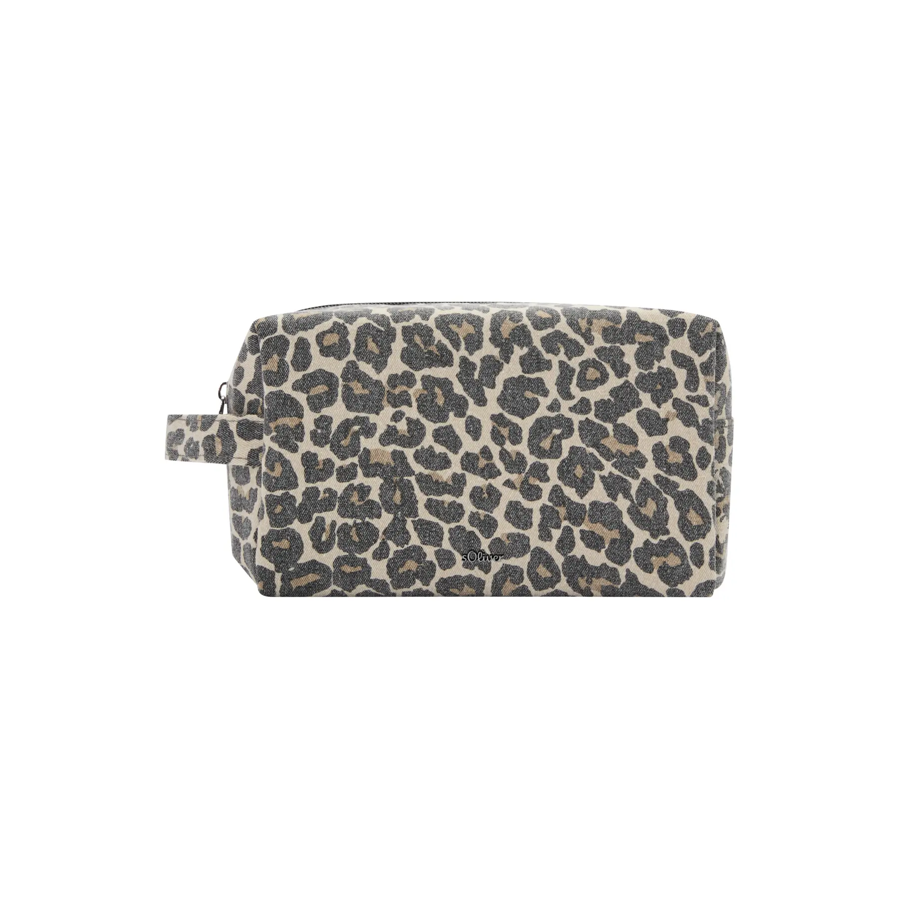 Dierenprint dames etui met ritssluiting s.Oliver