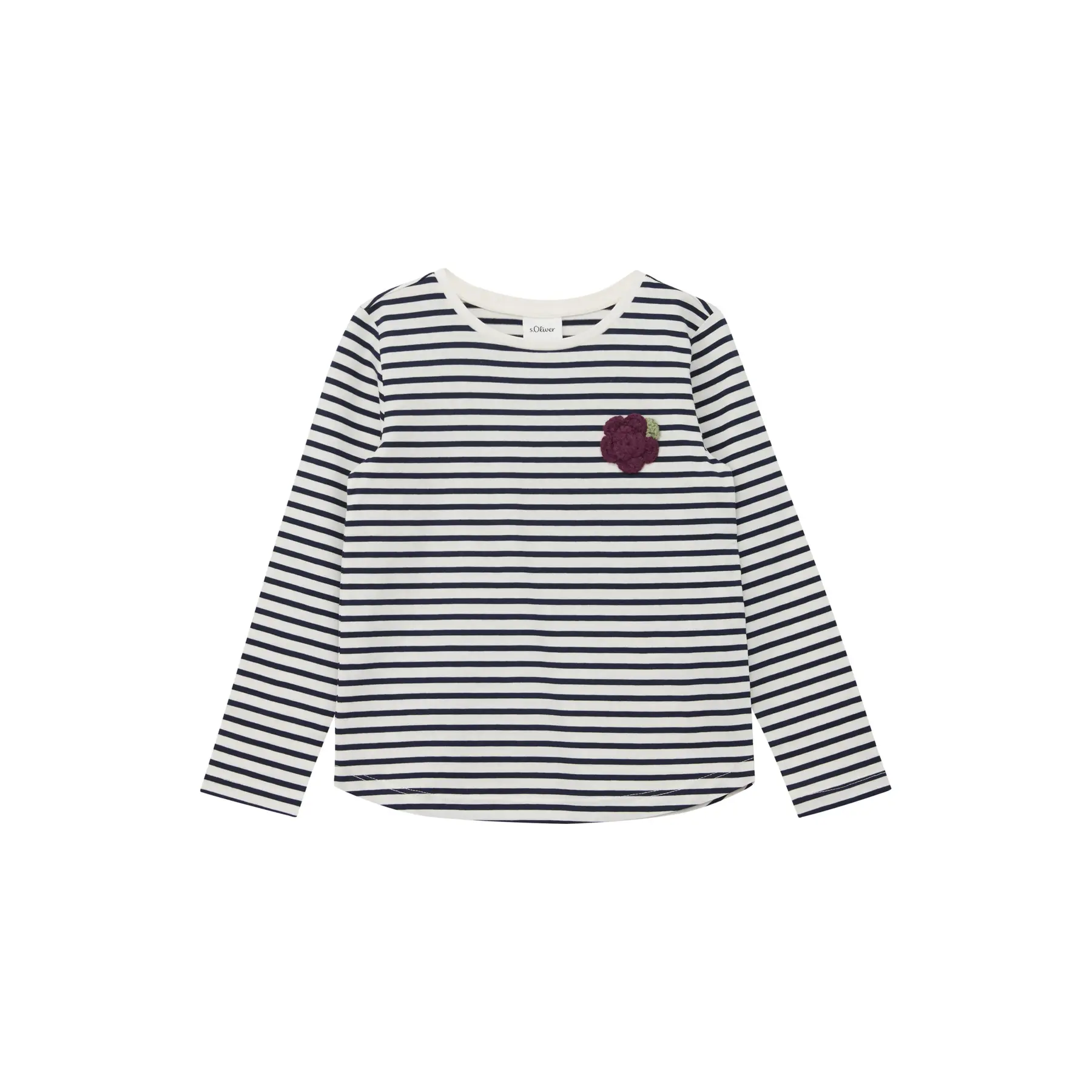 T-shirt ampia con applicazione per ragazza s.Oliver