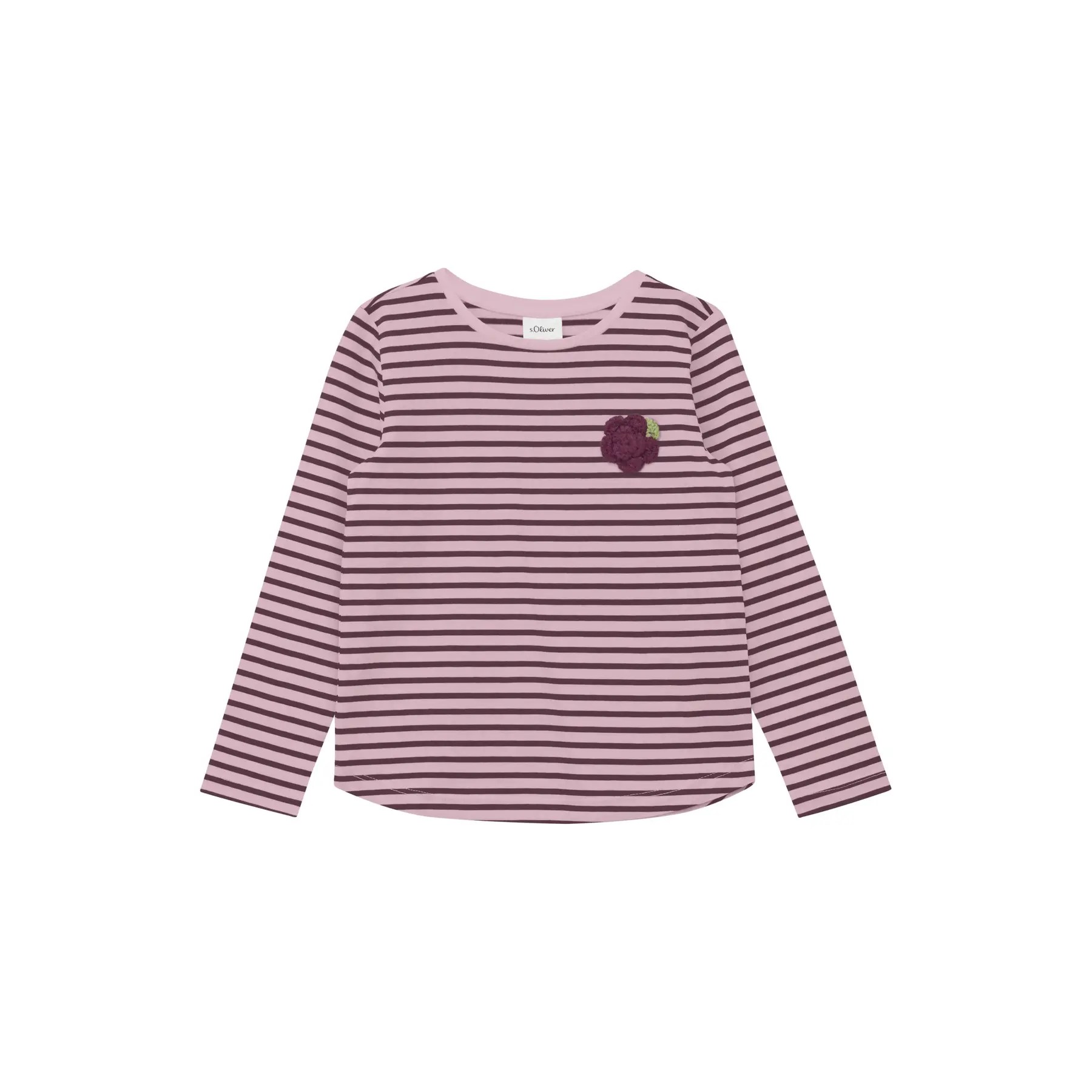 T-shirt ampia con applicazione per ragazza s.Oliver