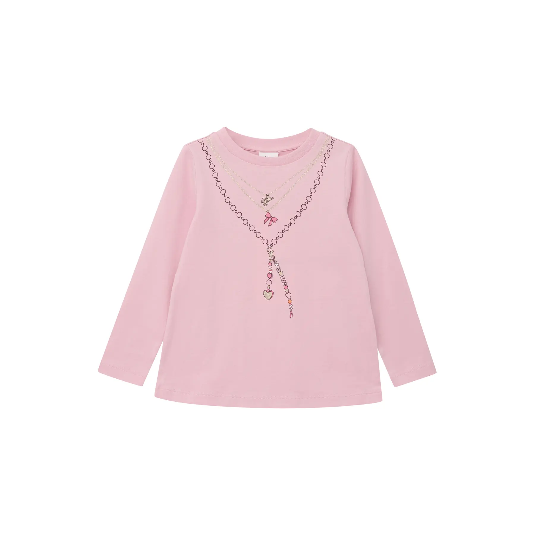T-shirt con stampa intercambiabile reversibile a forma di trapezio per ragazza s.Oliver