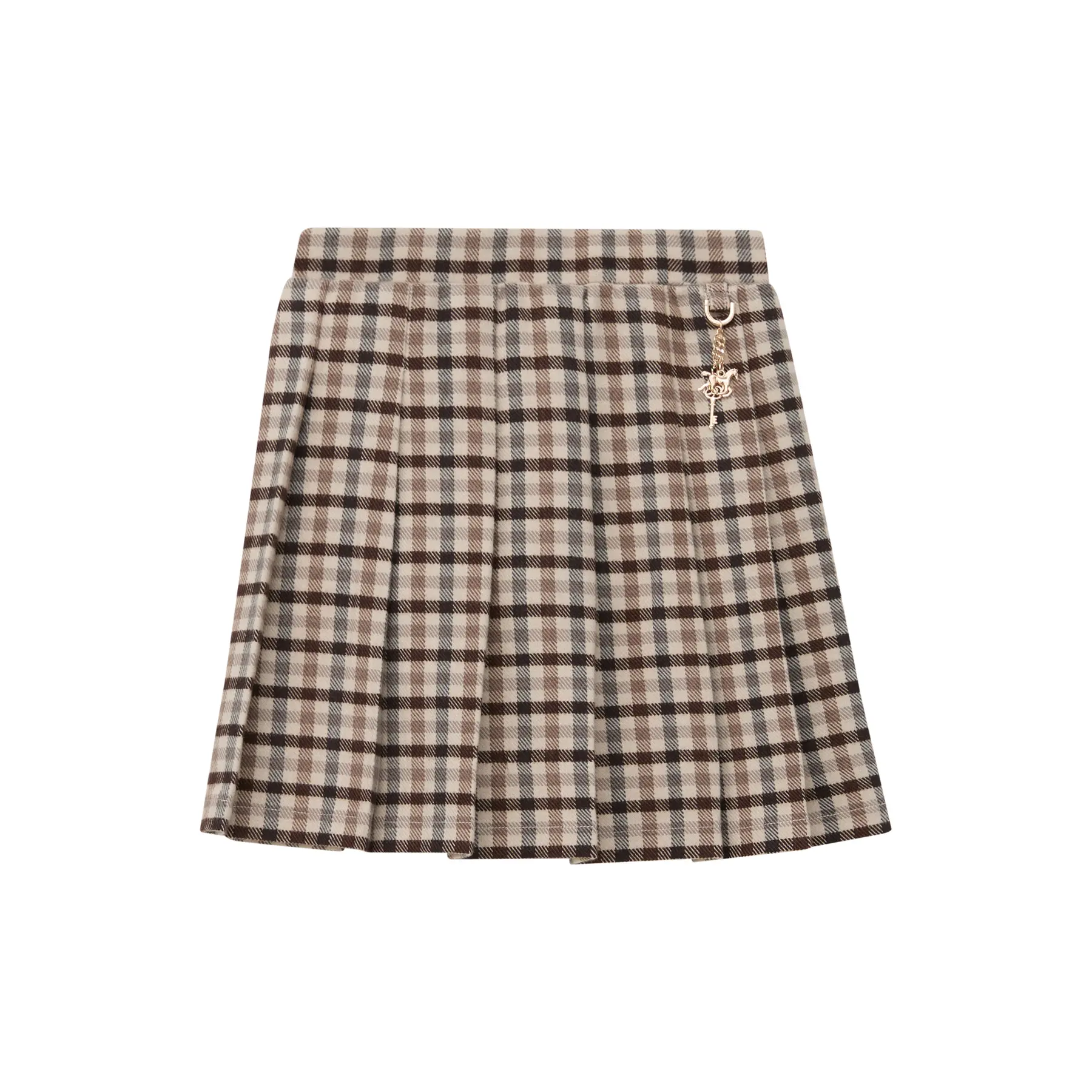 Jupe à carreaux avec détail bijou et short intérieur fille s.Oliver