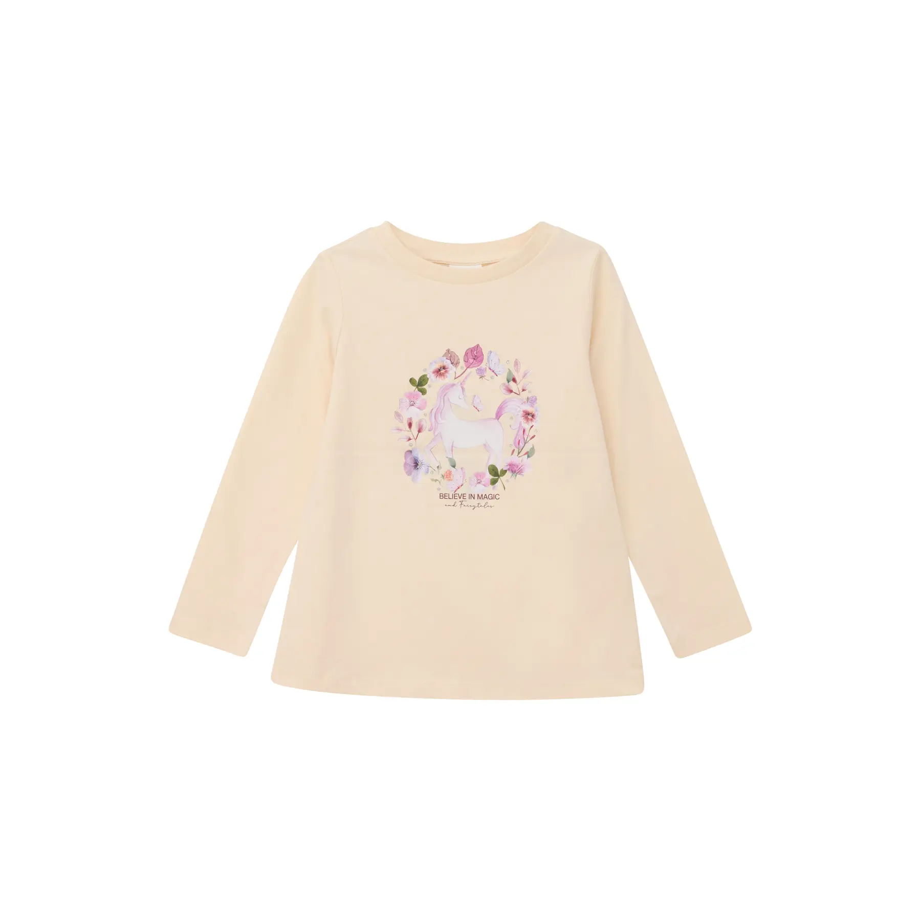 T-shirt a stampa reversibile a forma di trapezio ragazza s.Oliver