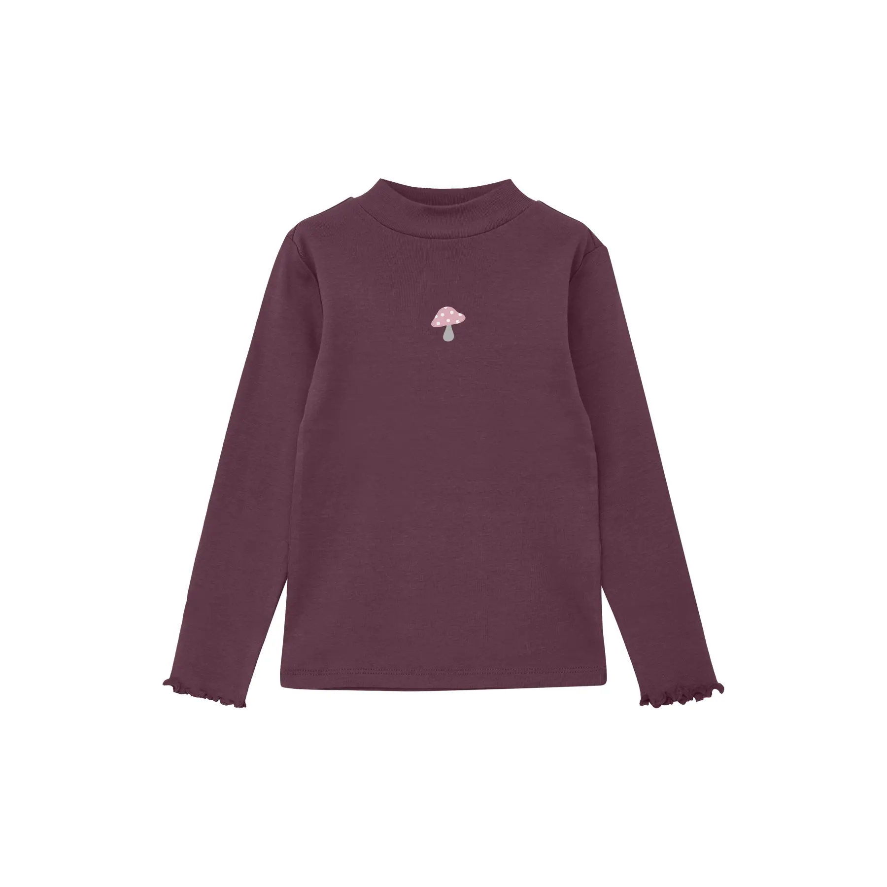 T-shirt a maniche lunghe con ricamo e filo glitterato per ragazza s.Oliver