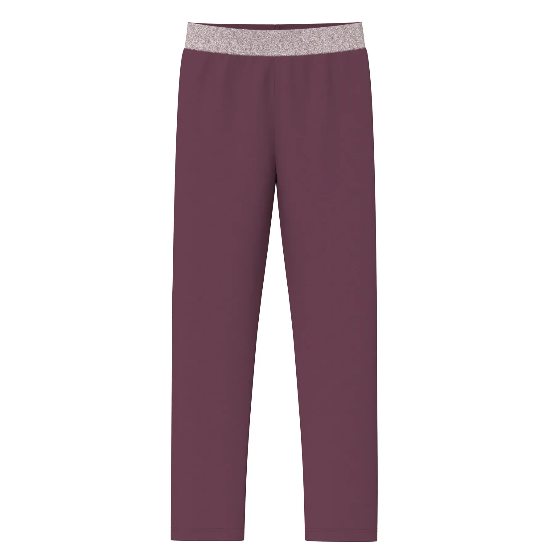 Legging in pile termico con vita glitterata per bambina s.Oliver