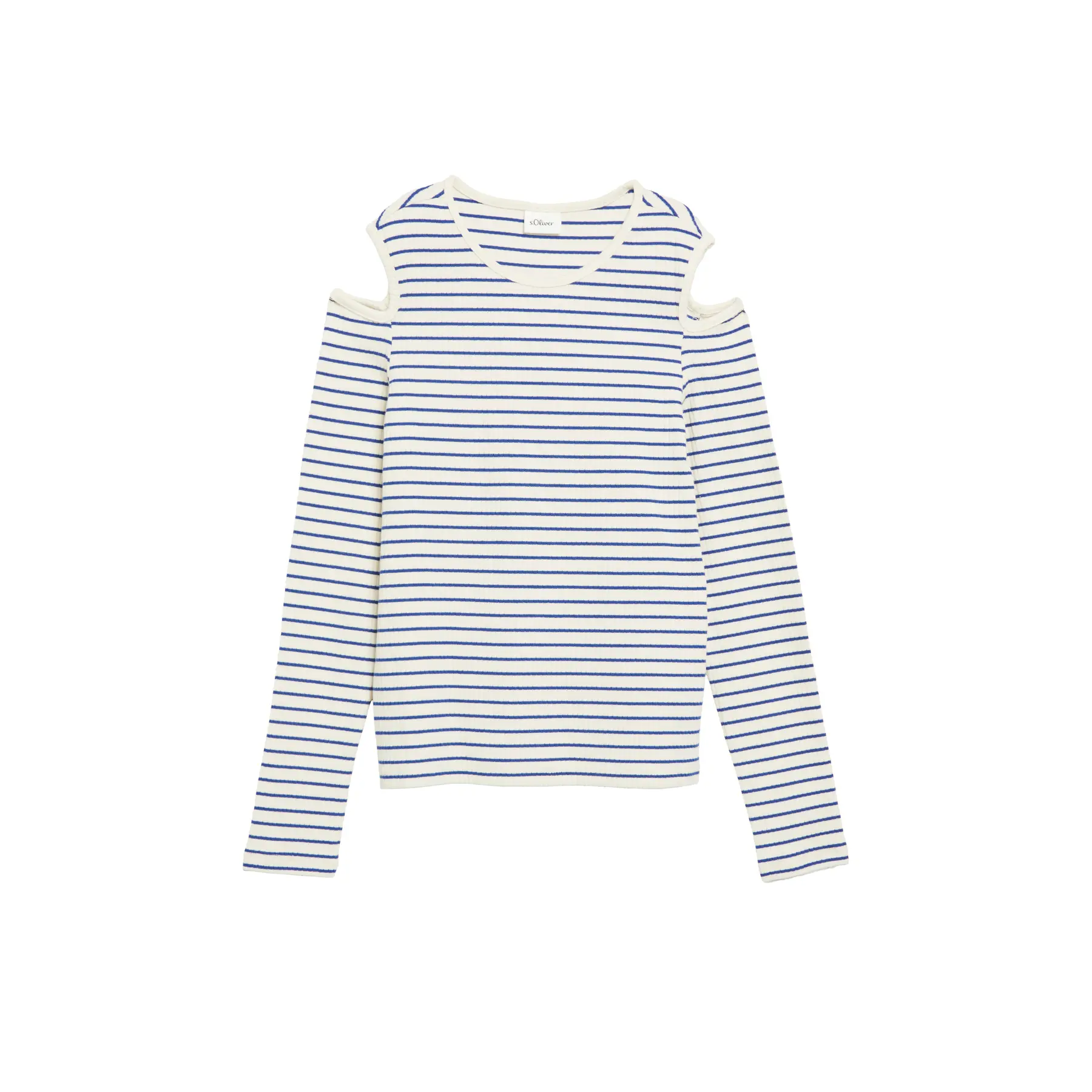 T-shirt aderente con taglio bambina s.Oliver