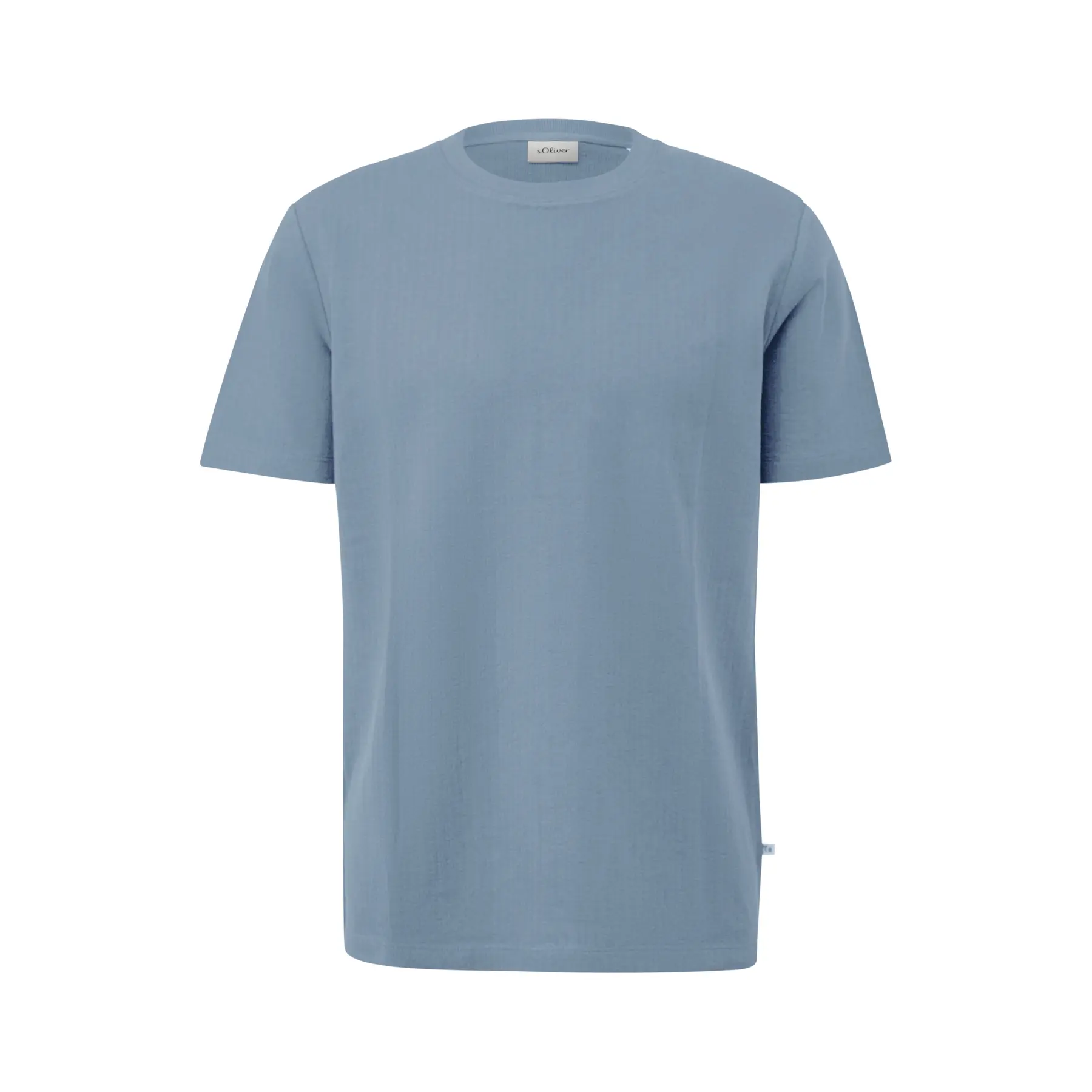 T-shirt met jacquardstructuur relaxed fit s.Oliver