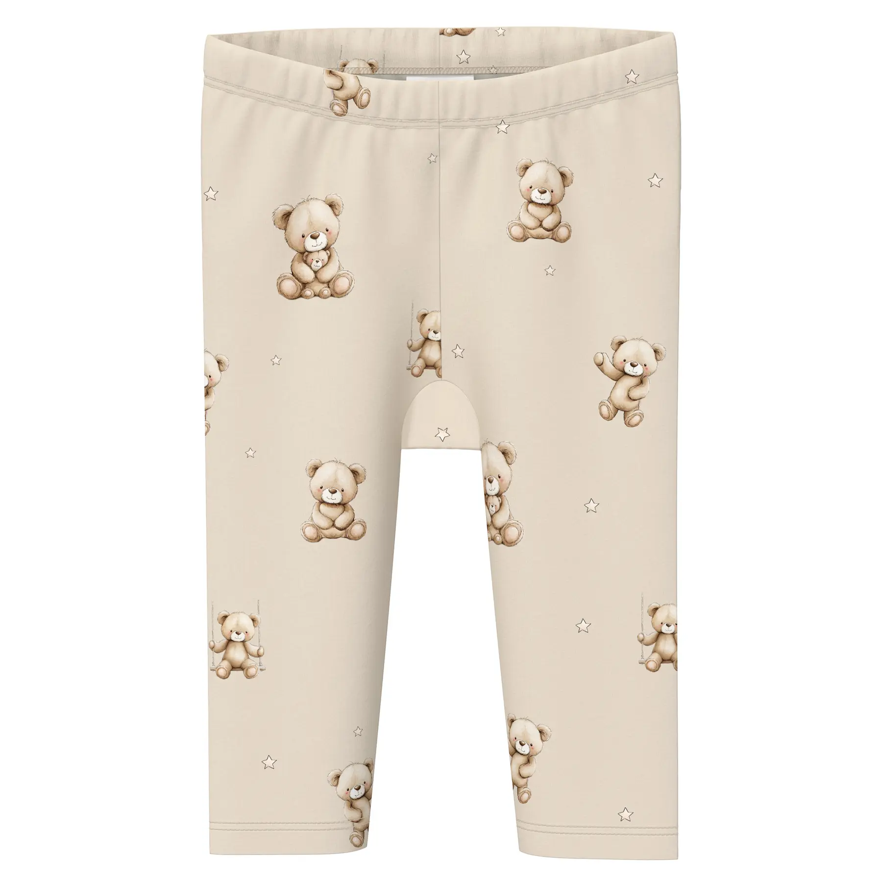 Legging con stampa all-over e vita elastica per neonati s.Oliver