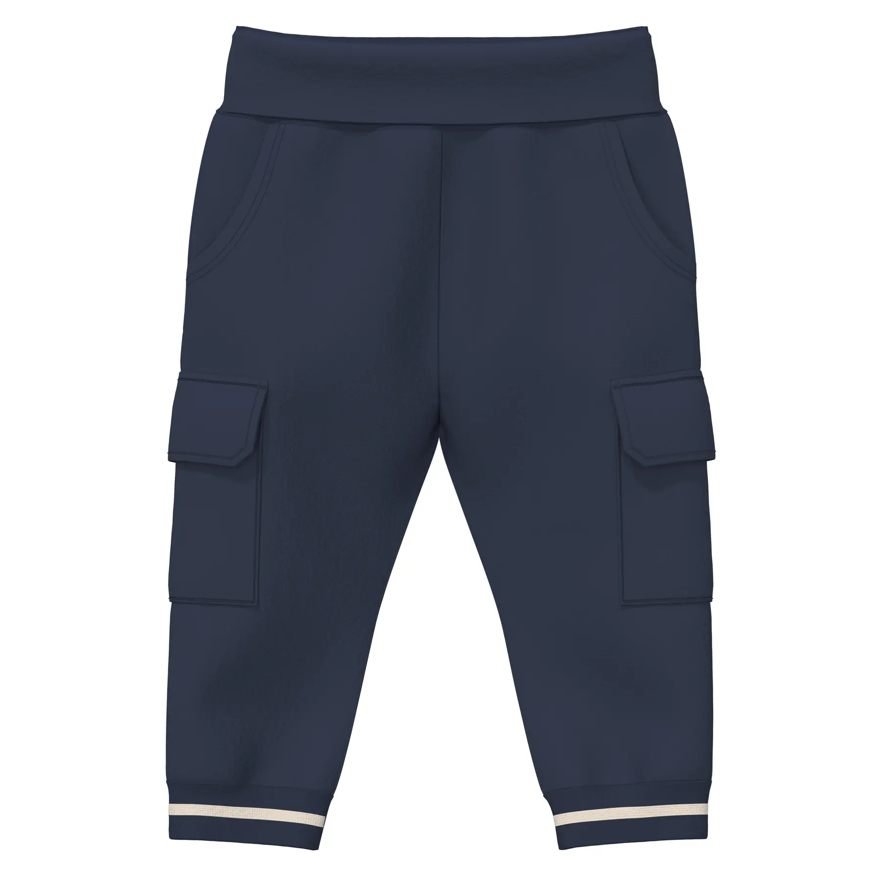 Sweatpants mit Cargo-Taschen und geripptem Bund - aufgerautes Innenteil für Babys s.Oliver