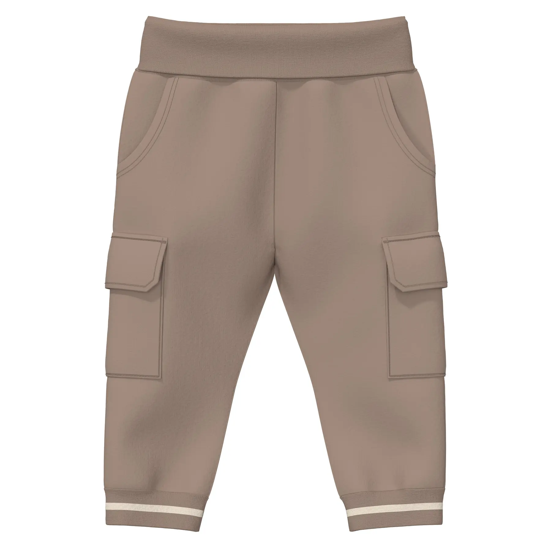 Sweatpants mit Cargo-Taschen und geripptem Bund - aufgerautes Innenteil für Babys s.Oliver