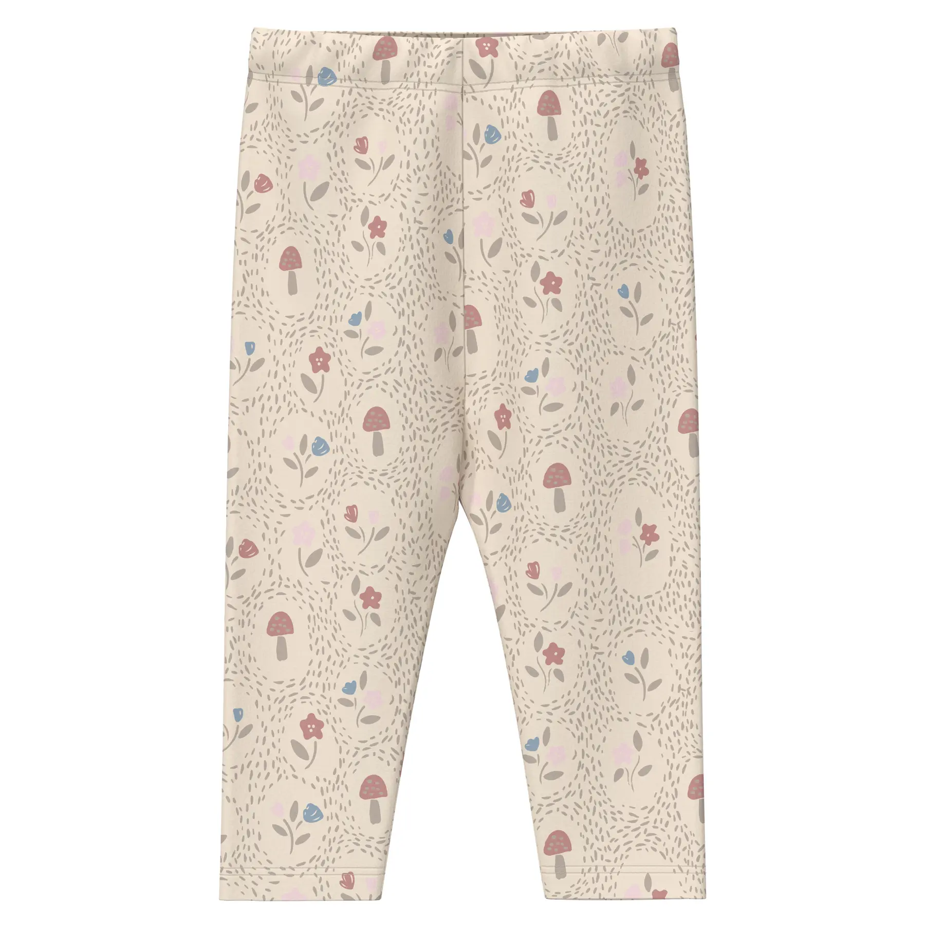 Slim Leg Legging met all-over print en elastische taille voor baby s.Oliver