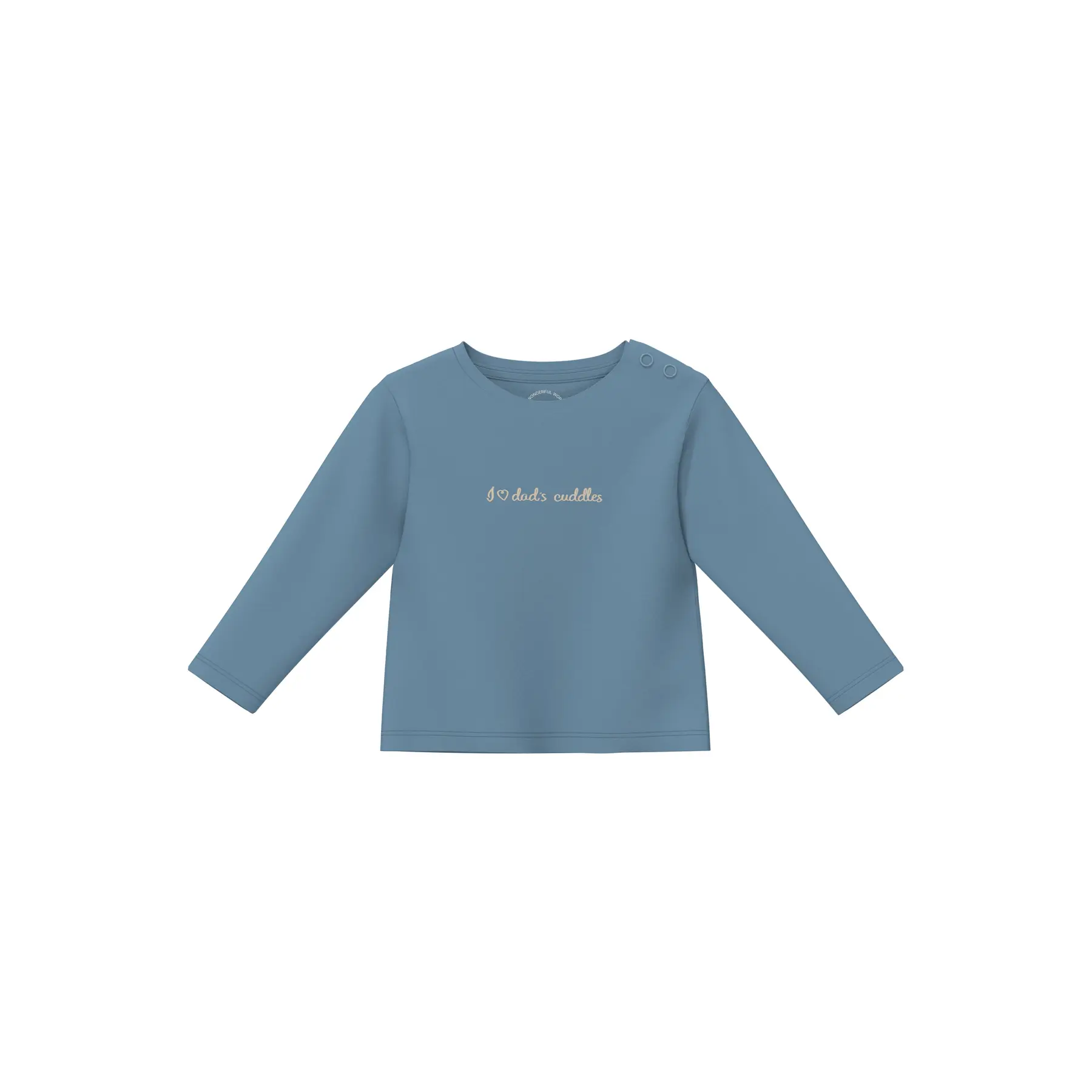 T-shirt a maniche lunghe con stampa cangiante e ricamo per neonati s.Oliver