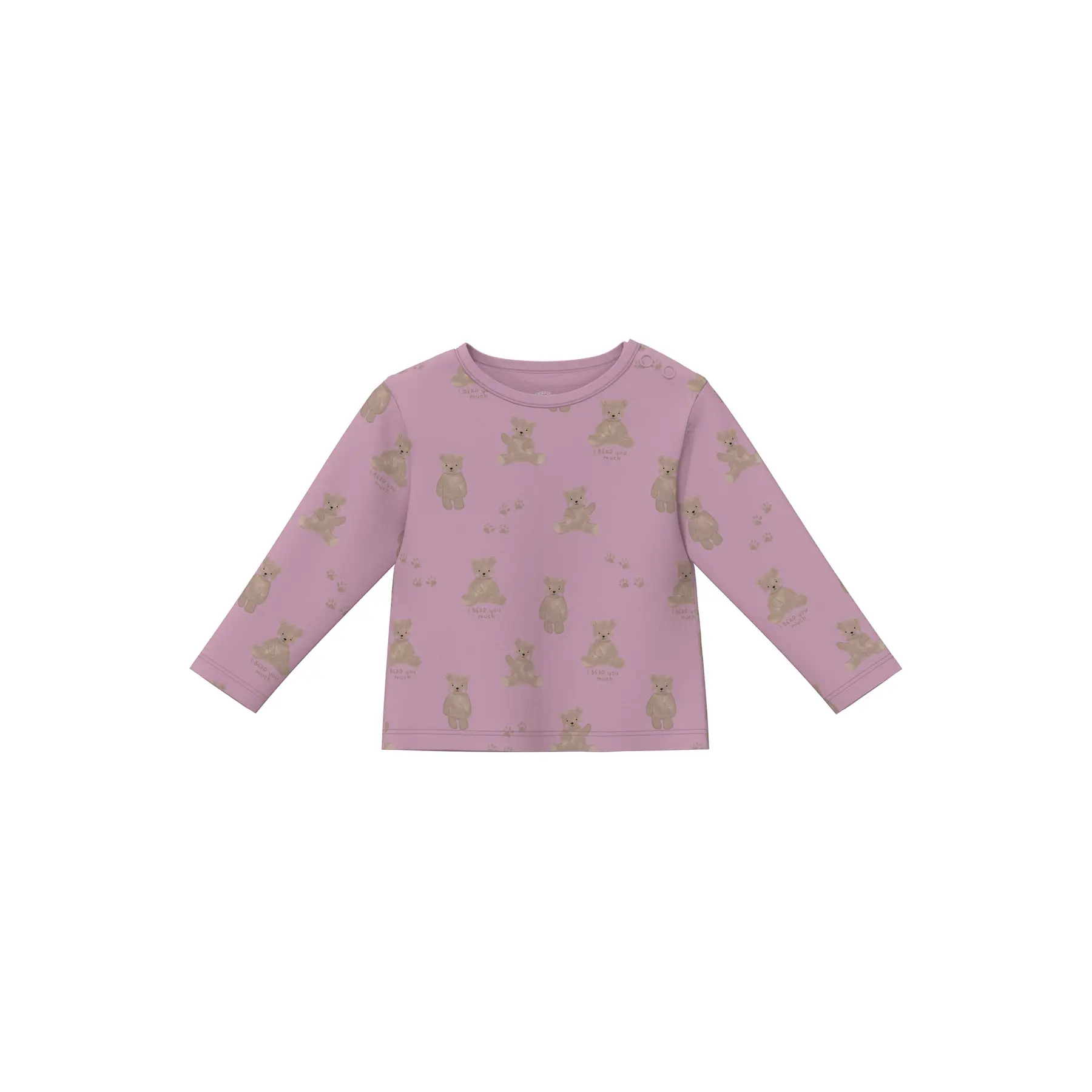 T-shirt a maniche lunghe con stampa all-over per neonati s.Oliver