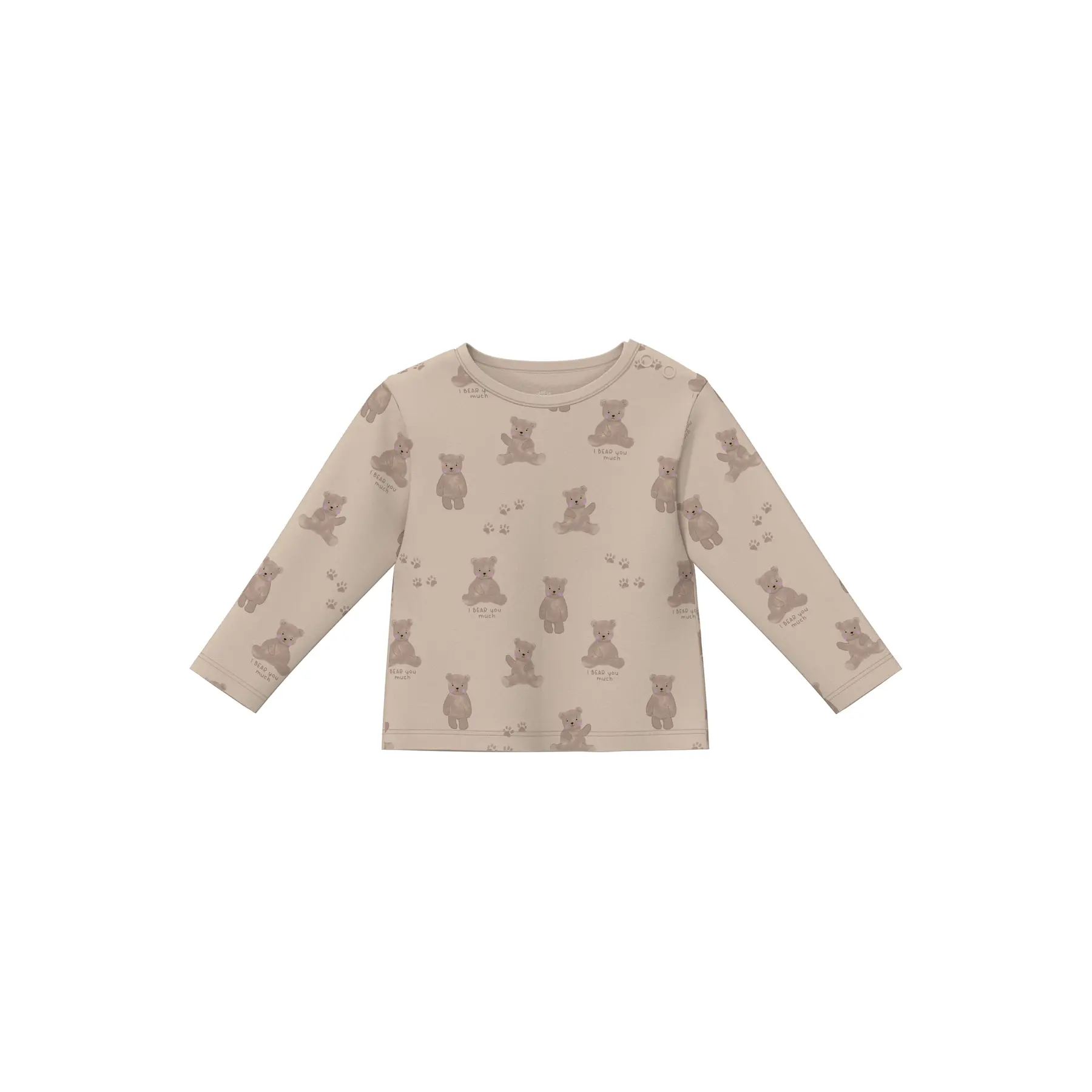 T-shirt a maniche lunghe con stampa all-over per neonati s.Oliver