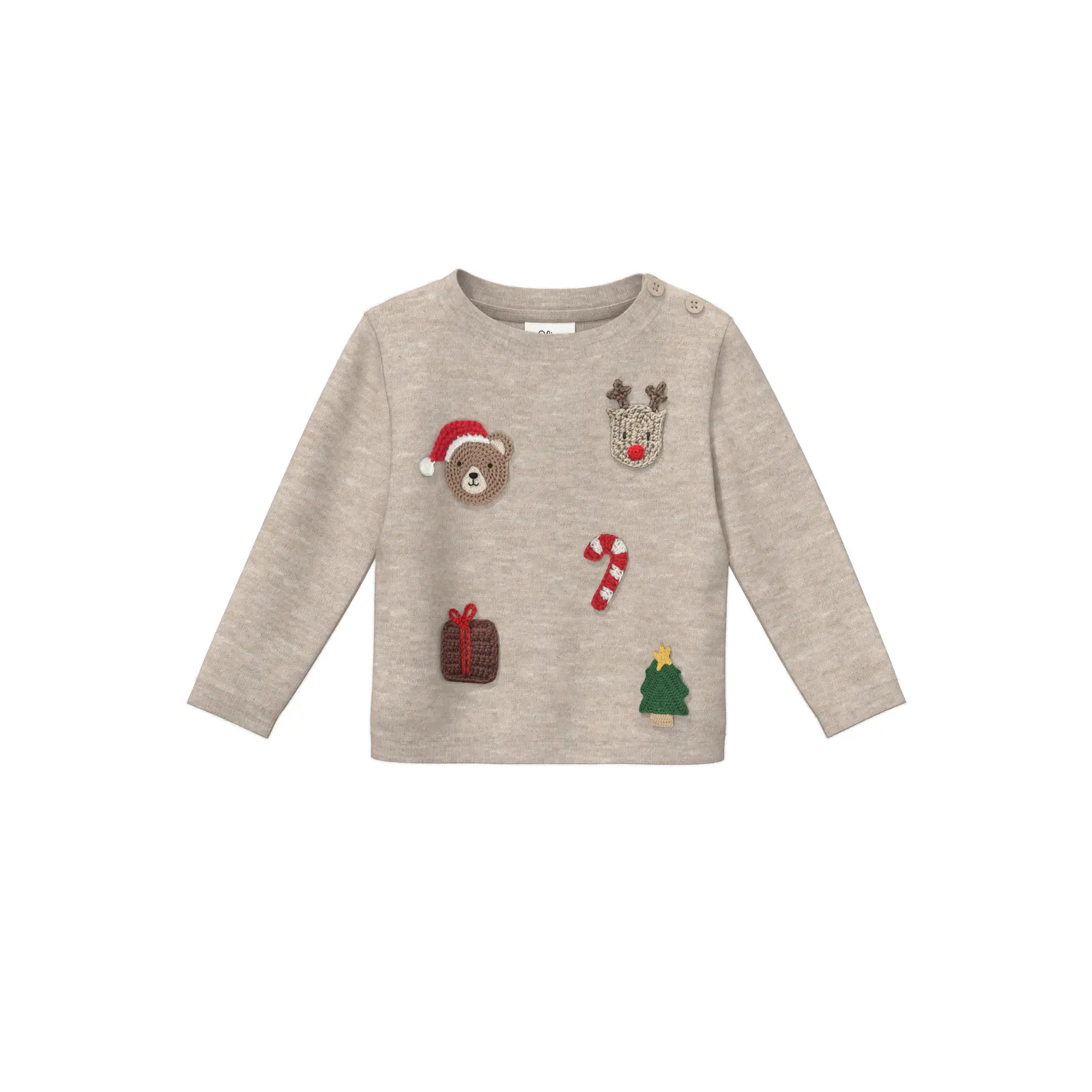 Maglione in maglia con applicazione per bébé s.Oliver
