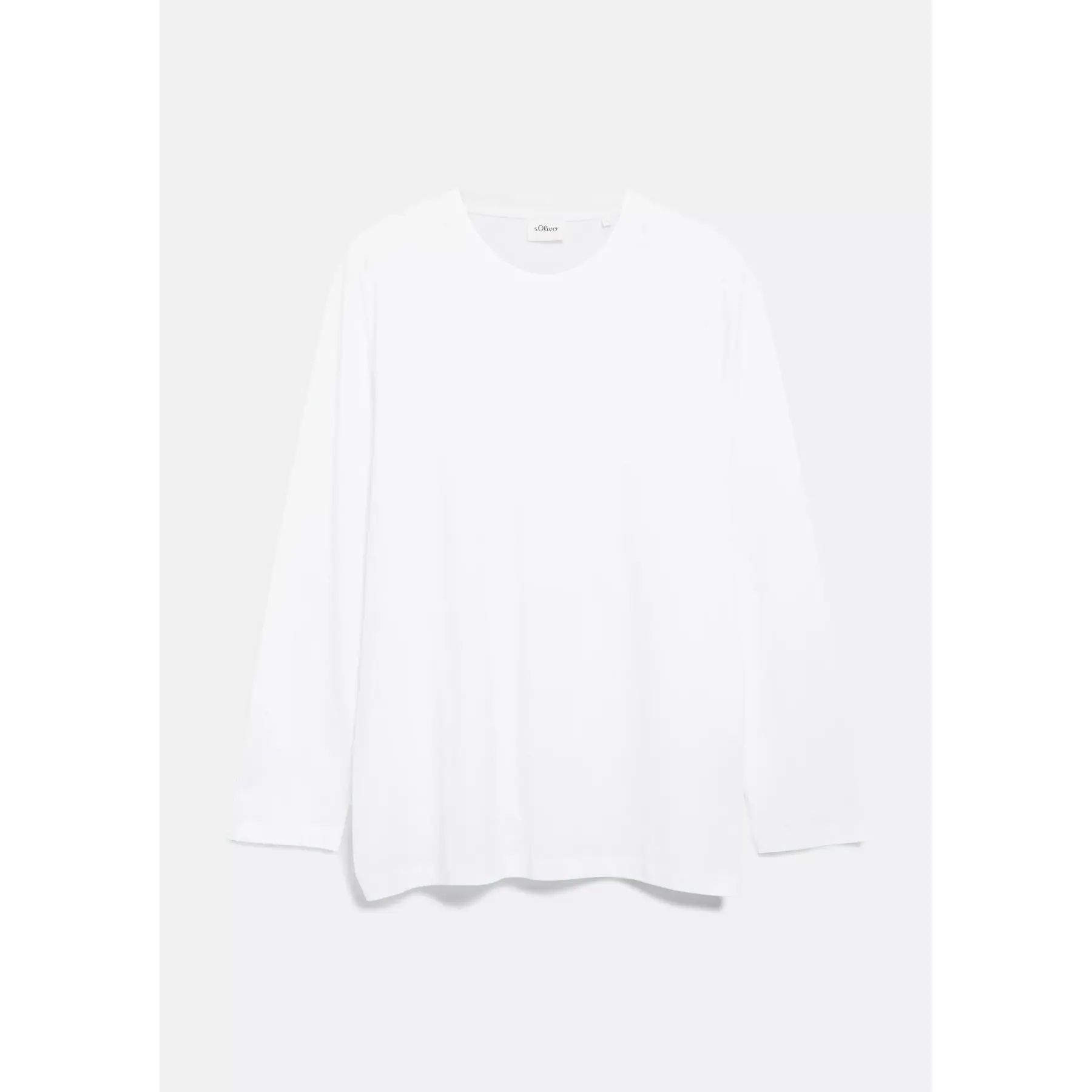 Langarm-T-Shirt aus Baumwolle mit Logo s.Oliver