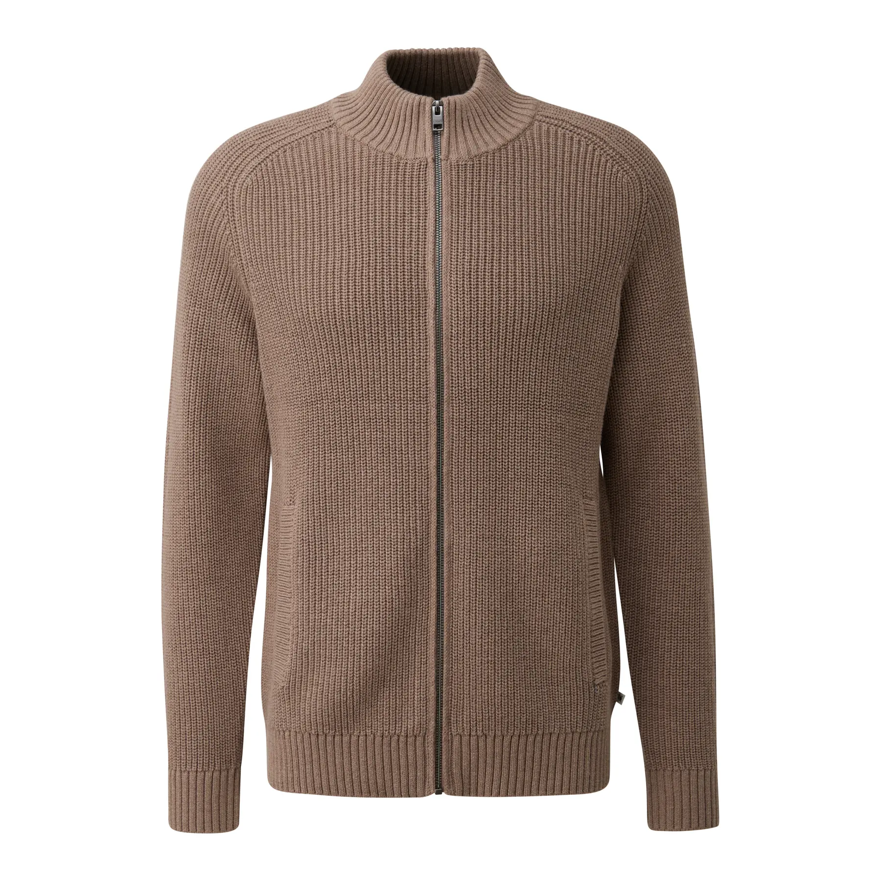 s.Oliver - male - Gestructureerd vest van 100% katoen