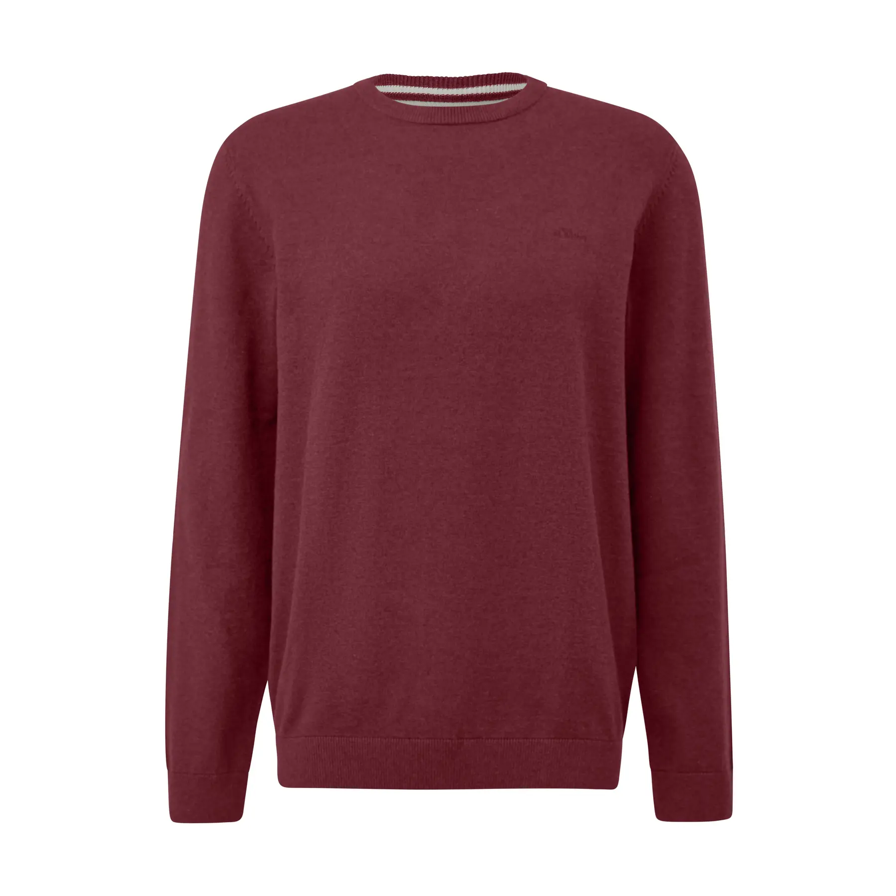 Maglione in maglia con logo ricamato s.Oliver