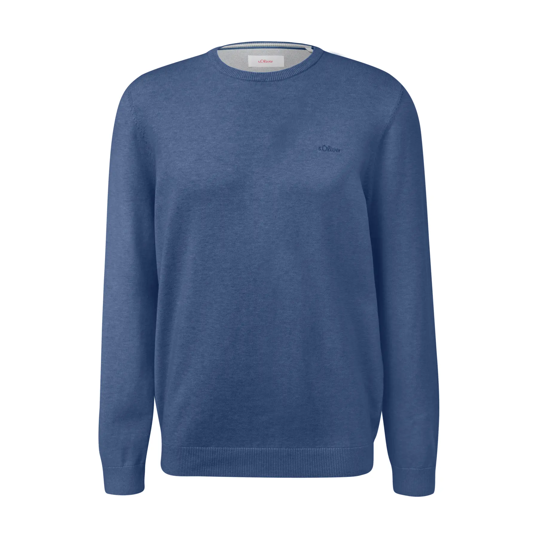 Maglione in maglia con logo ricamato s.Oliver