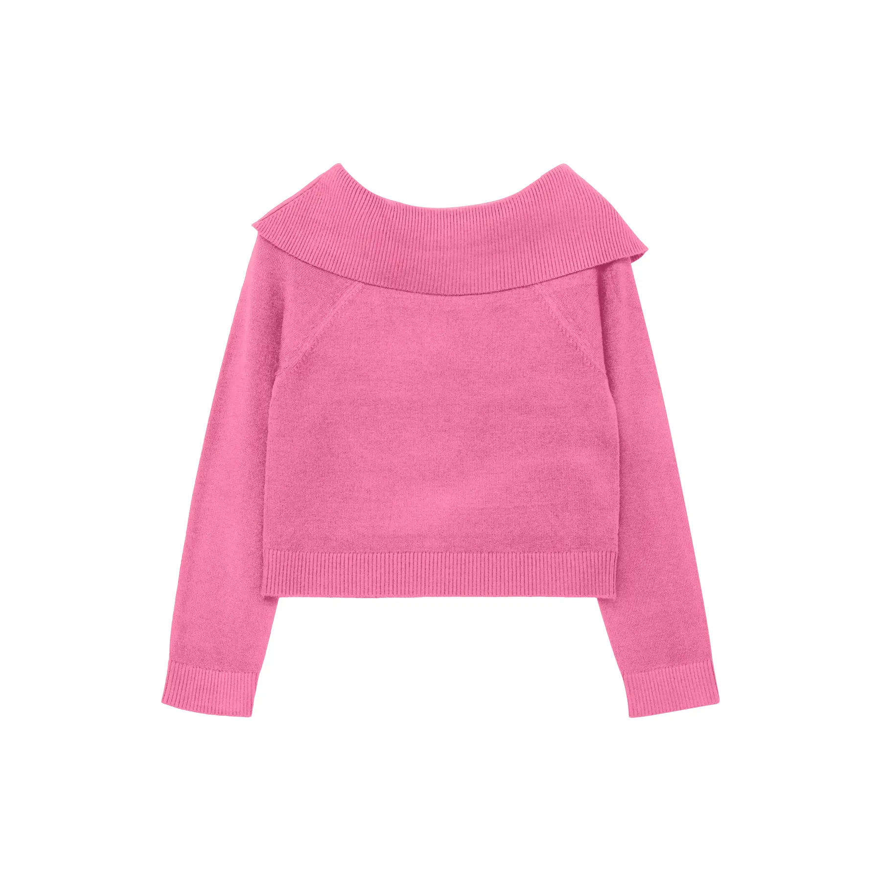 Pull aus Strick mit Raglanärmeln und schulterfreier Ausschnitt Mädchen s.Oliver