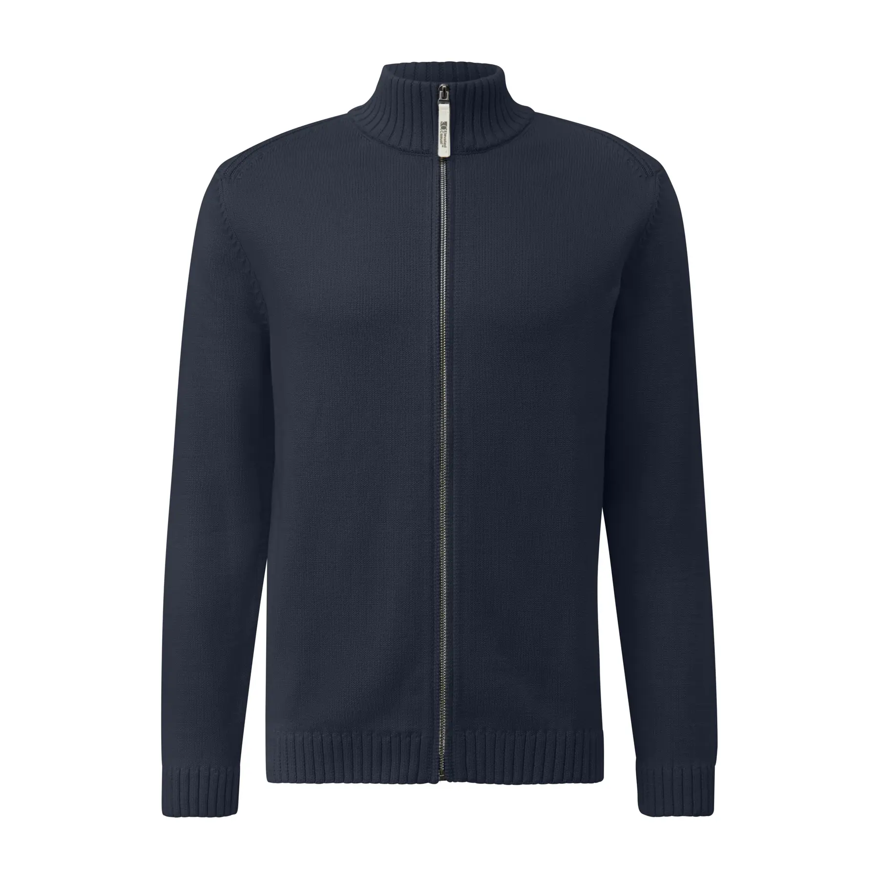 Gilet in Maglia Regular Fit con Collo Alto e Chiusura Lampo s.Oliver