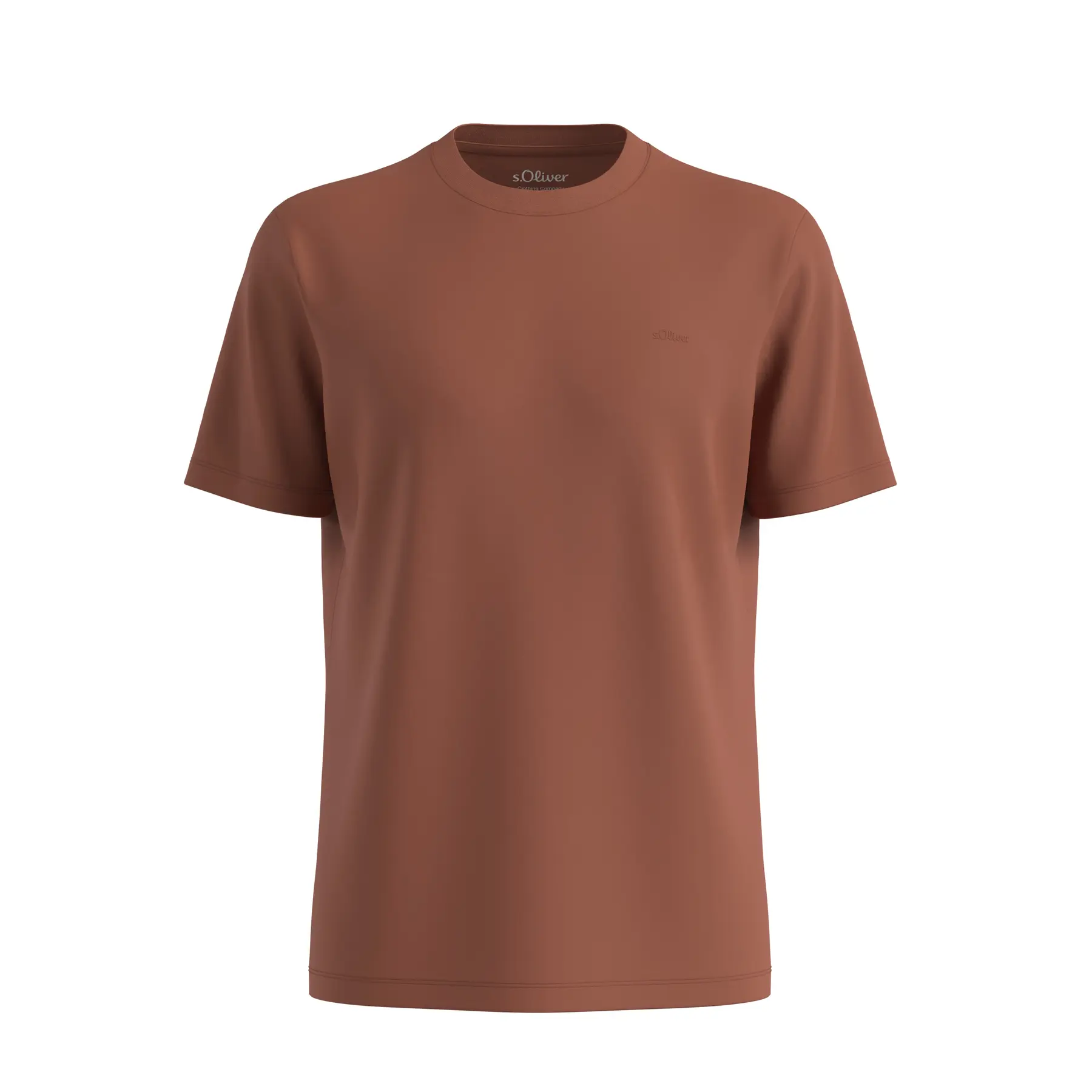 s.Oliver - male - T-shirt van puur katoen