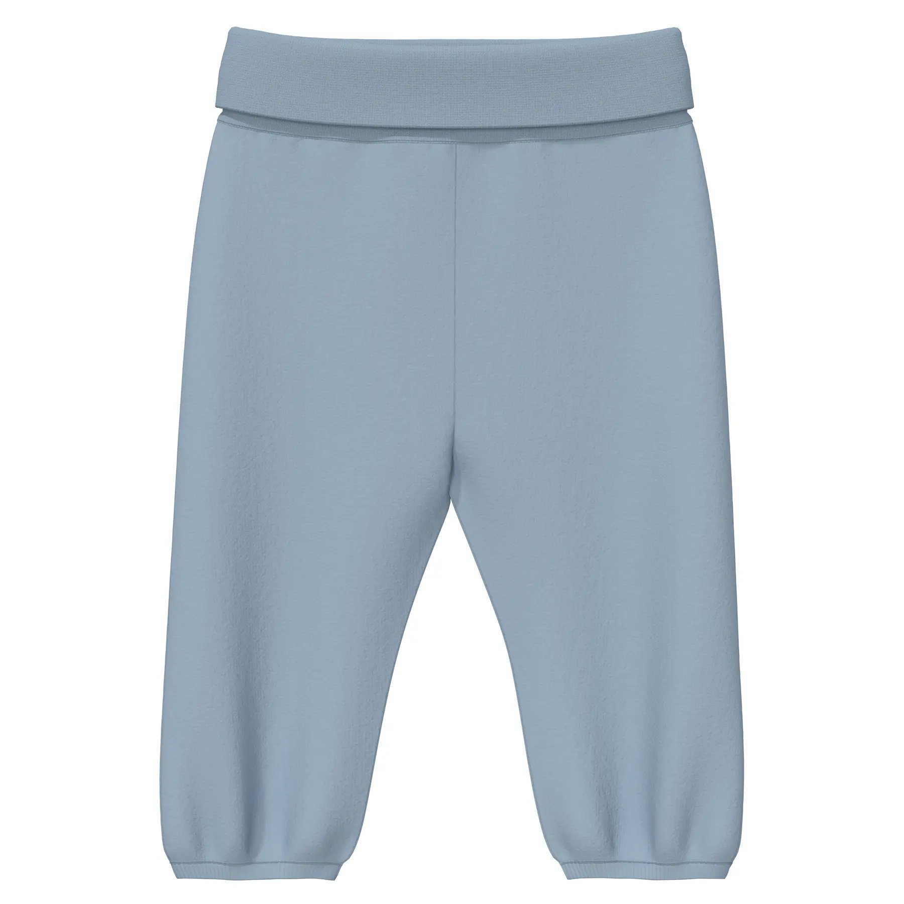 Legging Loose Fit in felpa con bordi a coste e cintura a risvolto per bebé s.Oliver