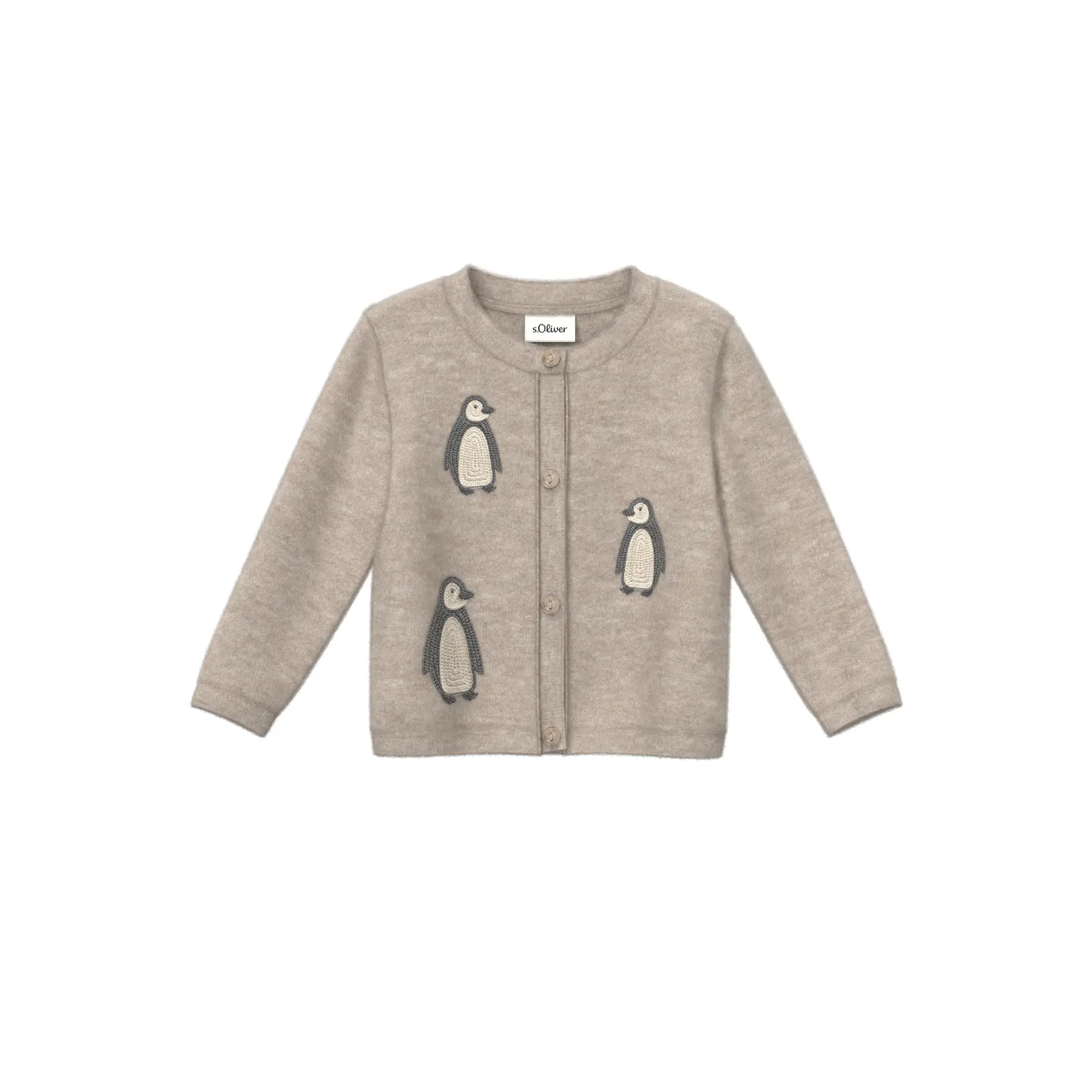 Cardigan en tricot avec application bébé s.Oliver Cardigan en tricot avec application bébé s.Oliver