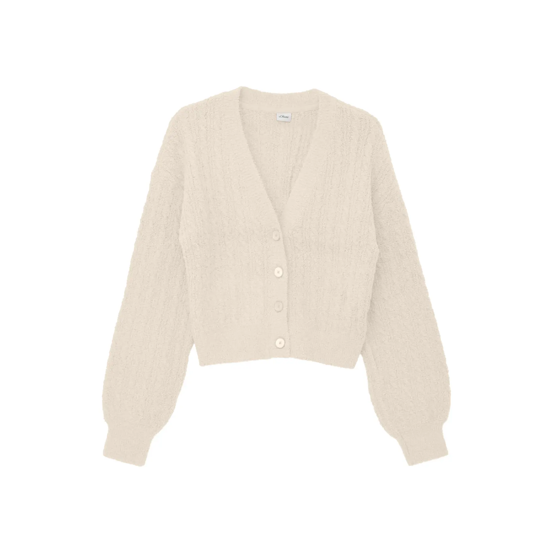 V-hals gebreide vest met knoopsluiting, ruime pasvorm meisje s.Oliver